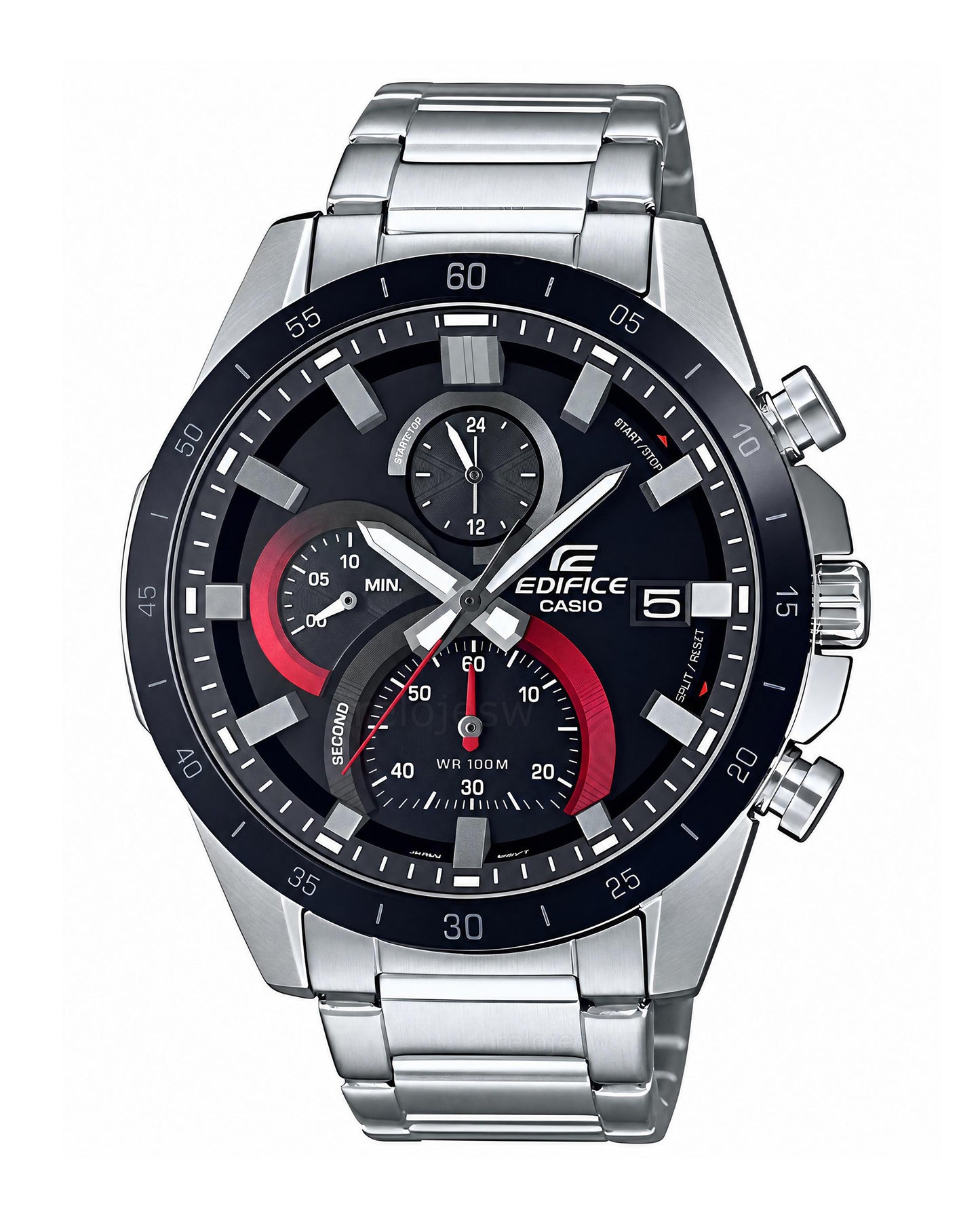 Reloj Casio Edifice Hombre Original Plateado EFR-571DB-1A1V