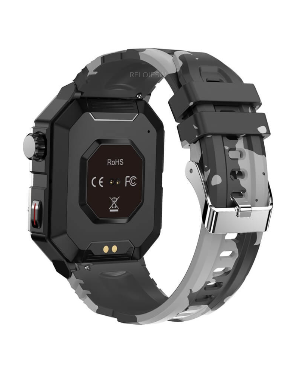 Smartwatch Hombre Silicona GW55-GR