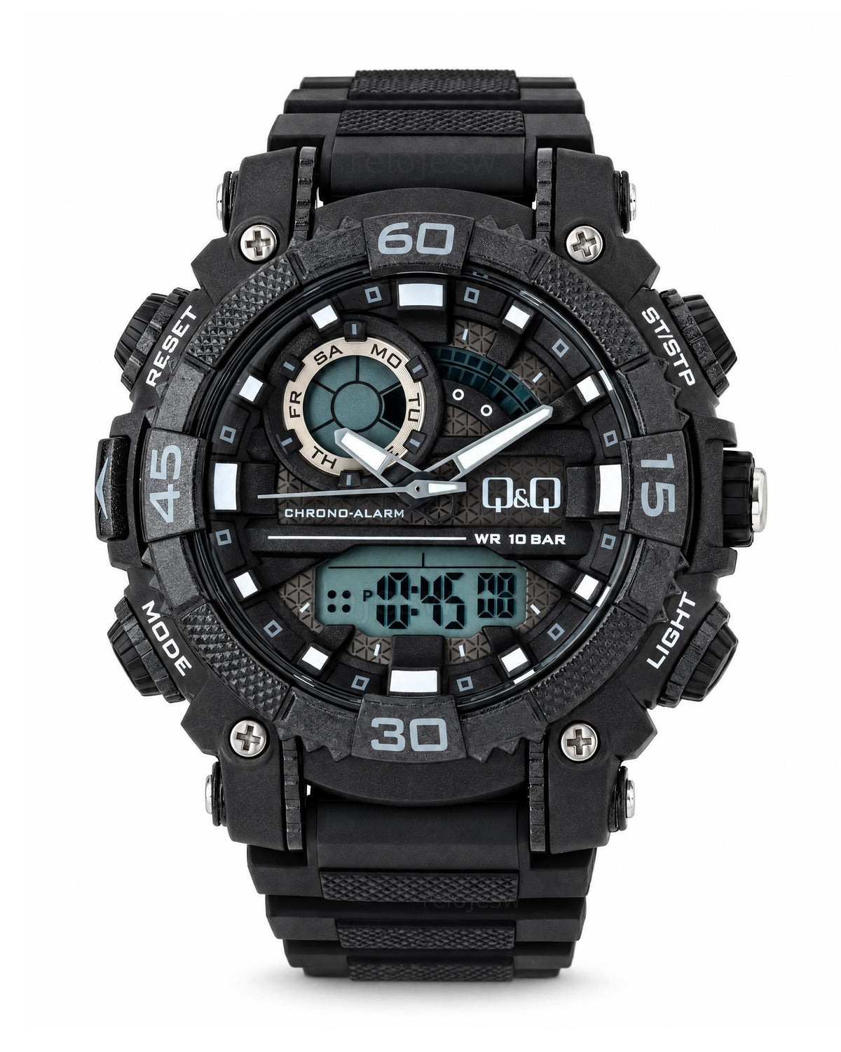 Reloj Q&Q Hombre Original Negro GW87J010Y