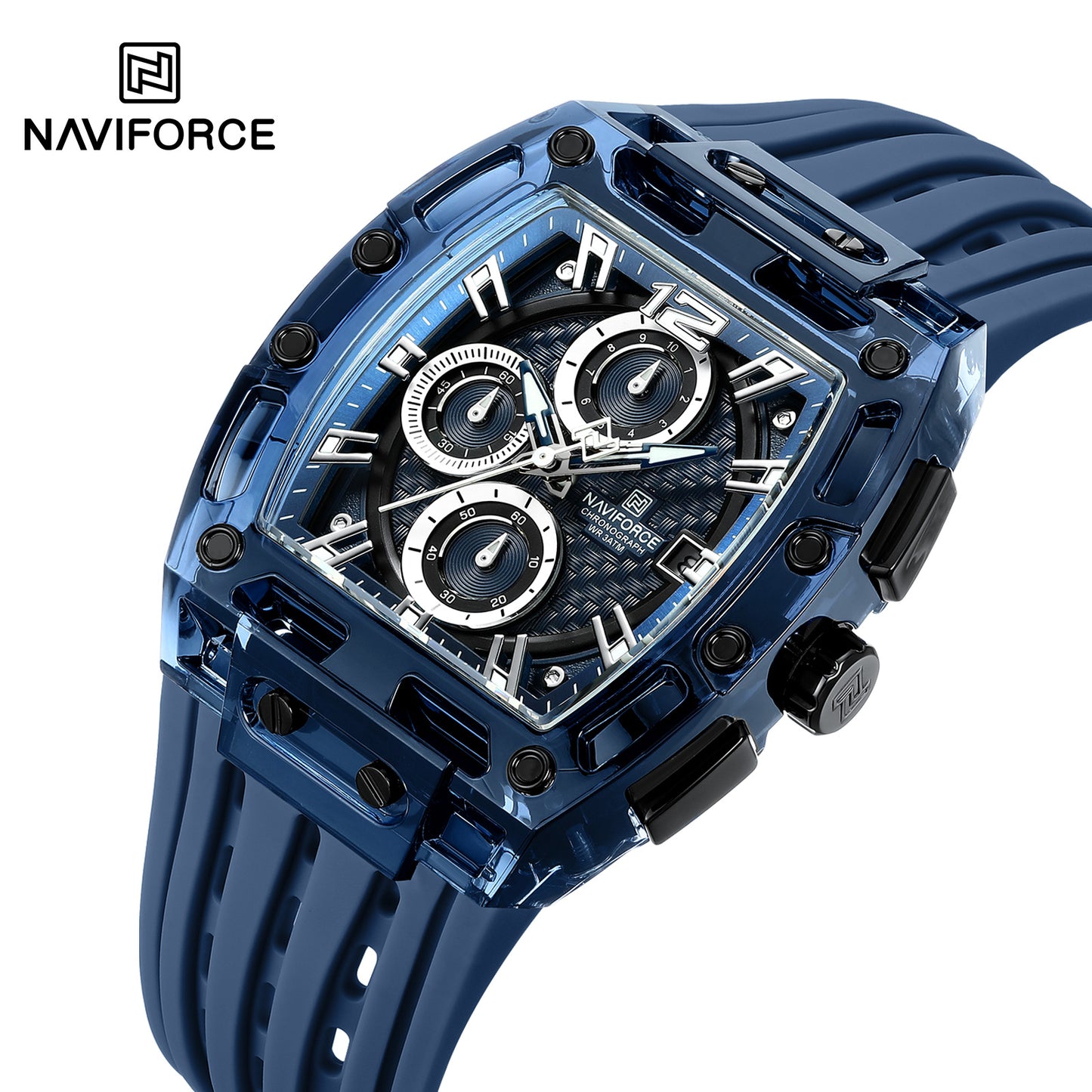 Reloj Naviforce Hombre Azul NF7105-AZ