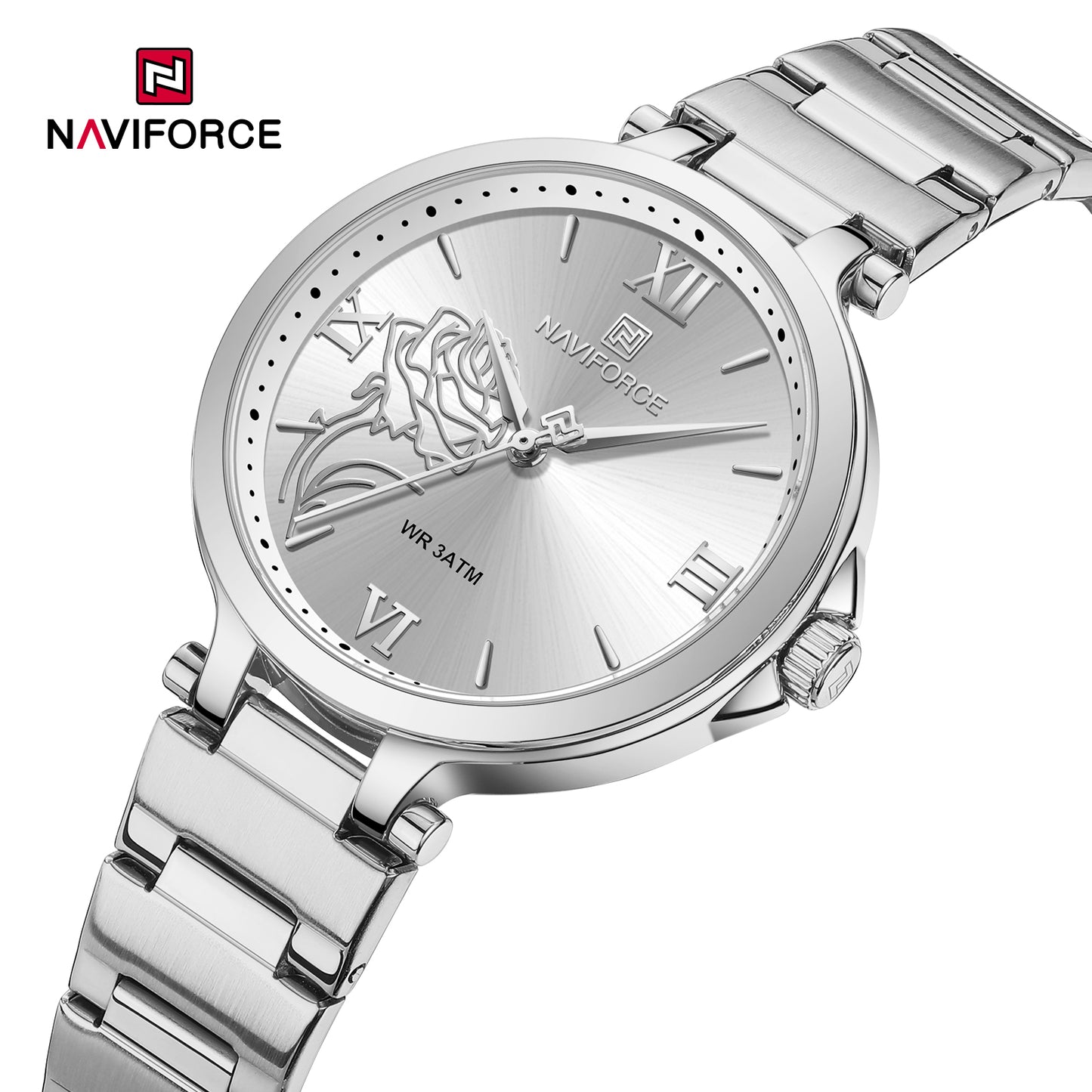 Reloj Naviforce Mujer Plateado NF5060-PLPL