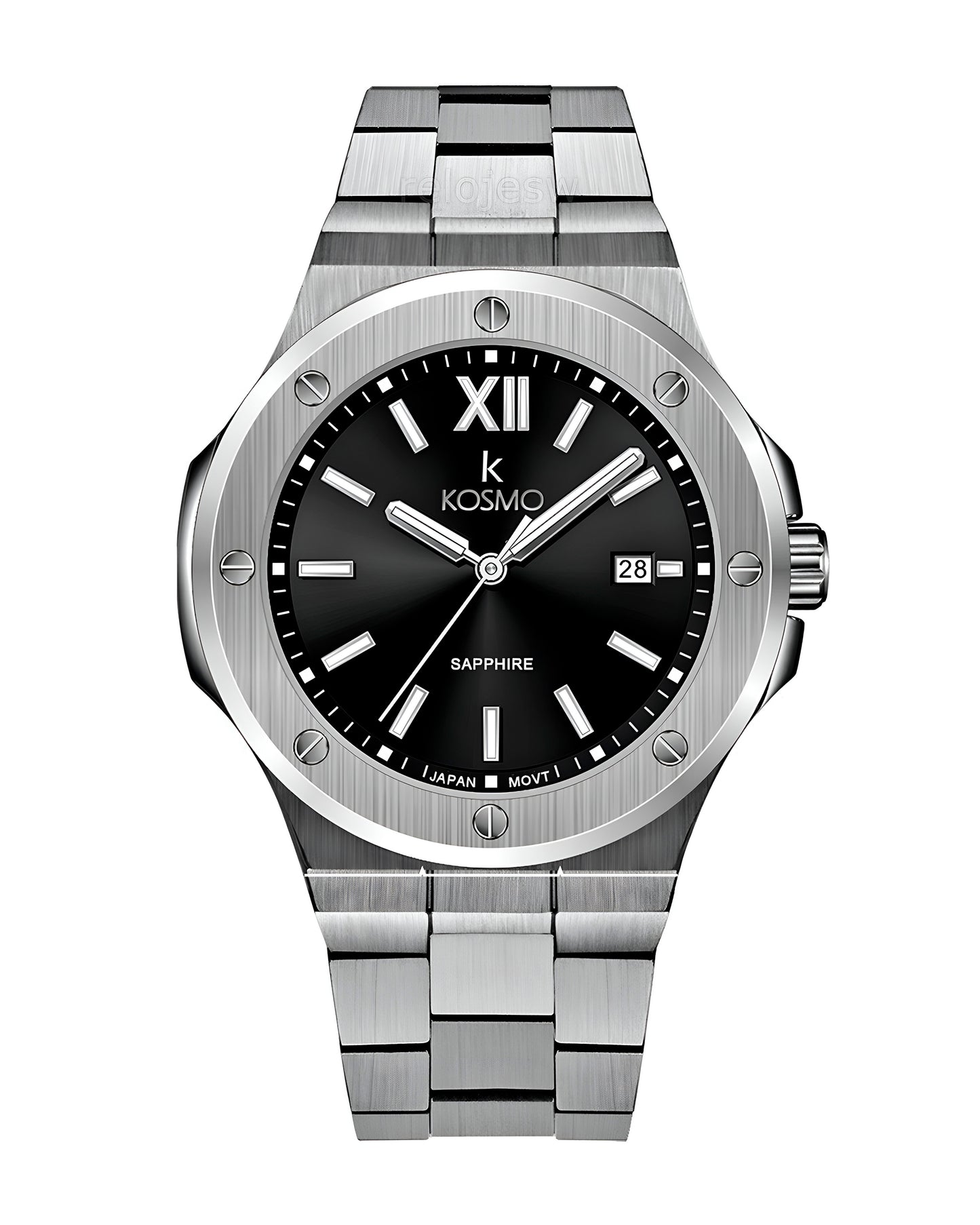 Reloj Kosmo Hombre Plateado K-501-PLNE
