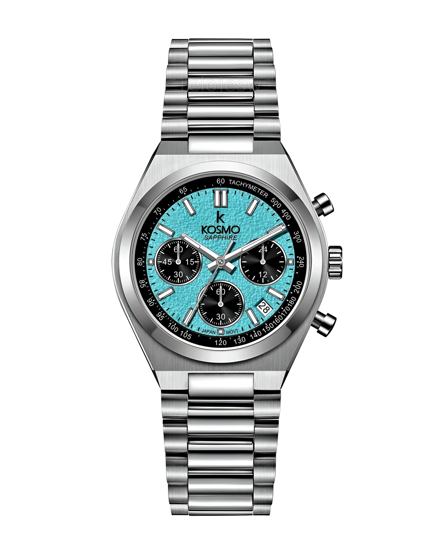 Reloj Kosmo Hombre Plateado K-645-PLAG
