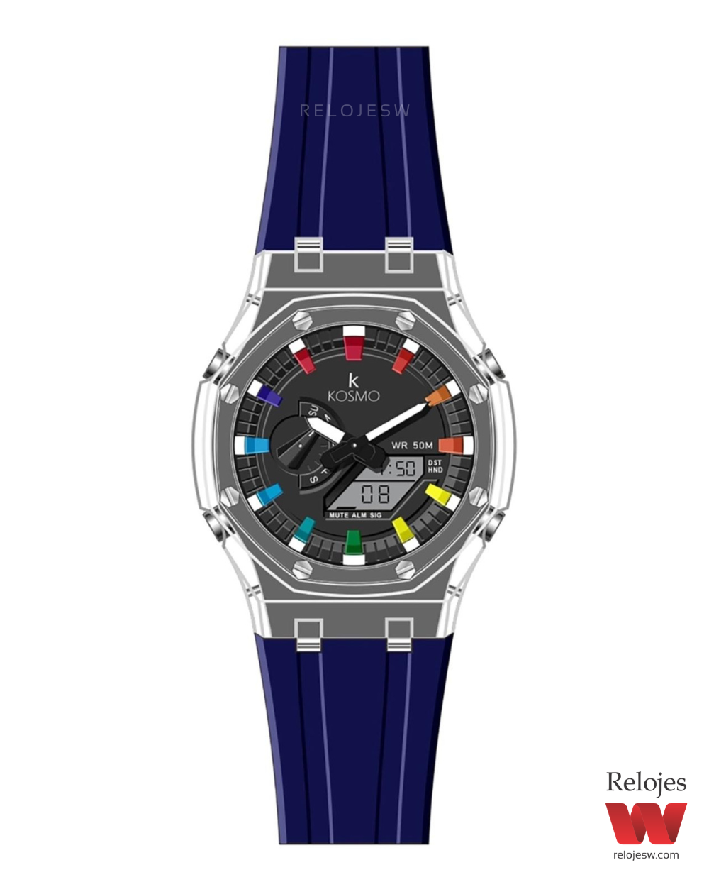 Reloj Kosmo Hombre K4010 Azul