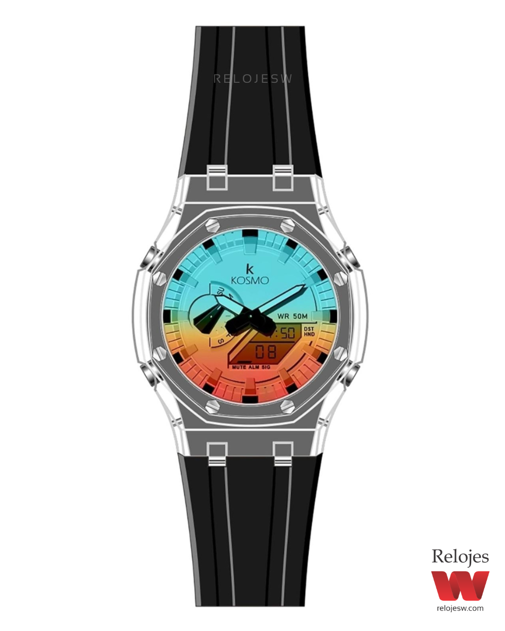 Reloj Kosmo Hombre K4010 Negro