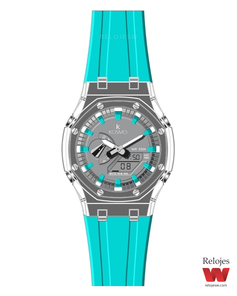Reloj Kosmo Hombre K4010 Silicona
