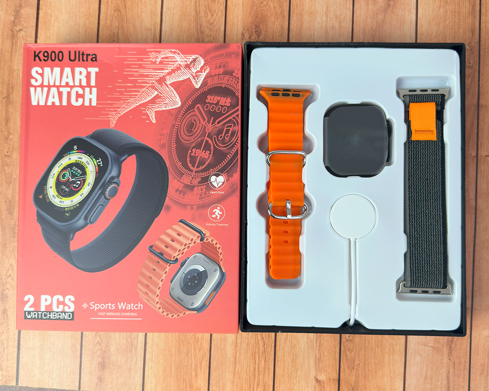 Reloj Smartwatch Hombre Negro K900-NA