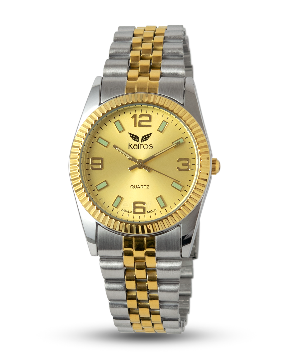Reloj Kairos Hombre Bicolor Dorado KL356M-BIAM