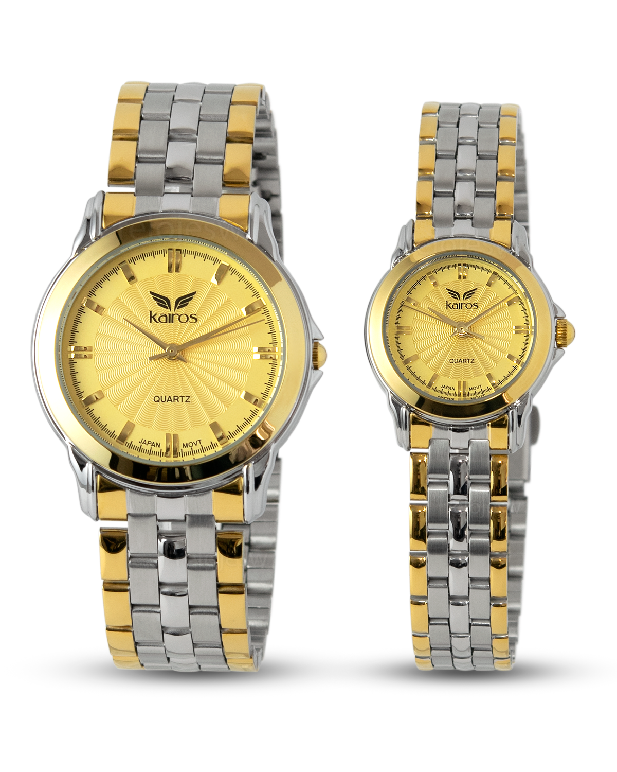 Reloj Kairos Pareja Bicolor KL431M-KL431L-BIAM
