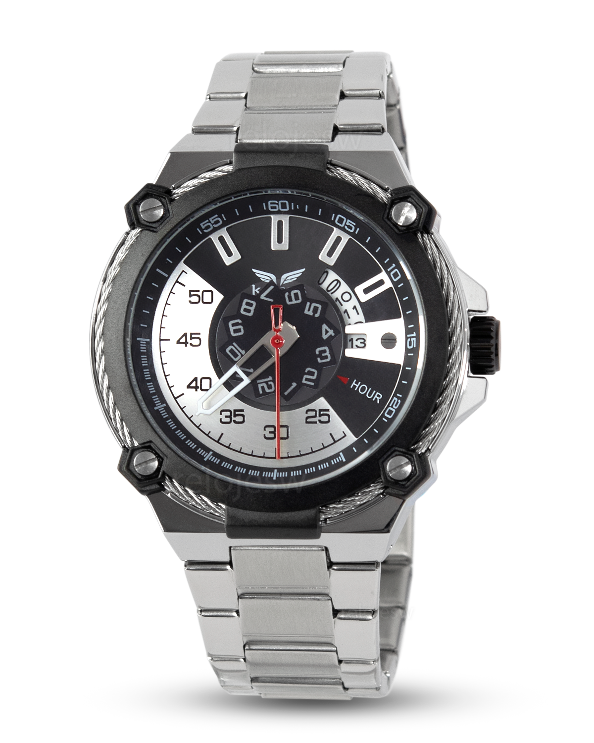 Reloj Kairos Hombre Plateado KP8345-5