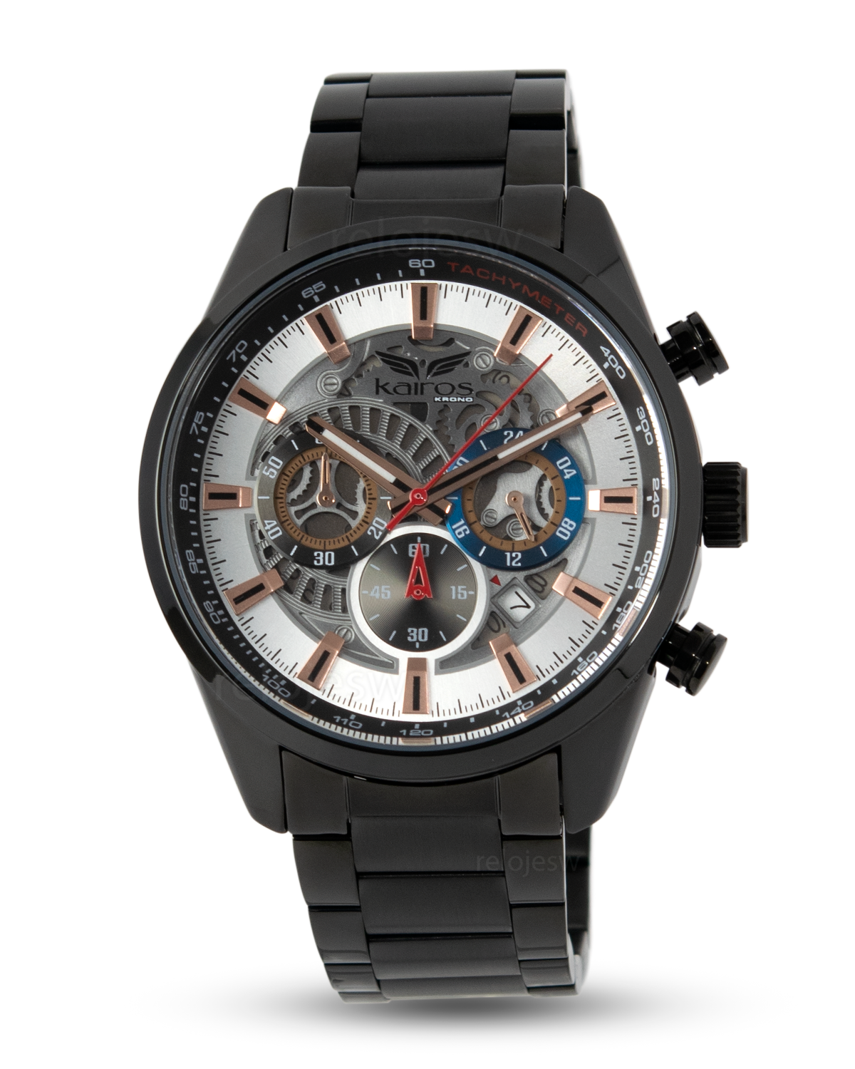 Reloj Kairos Hombre Negro KR8391-1