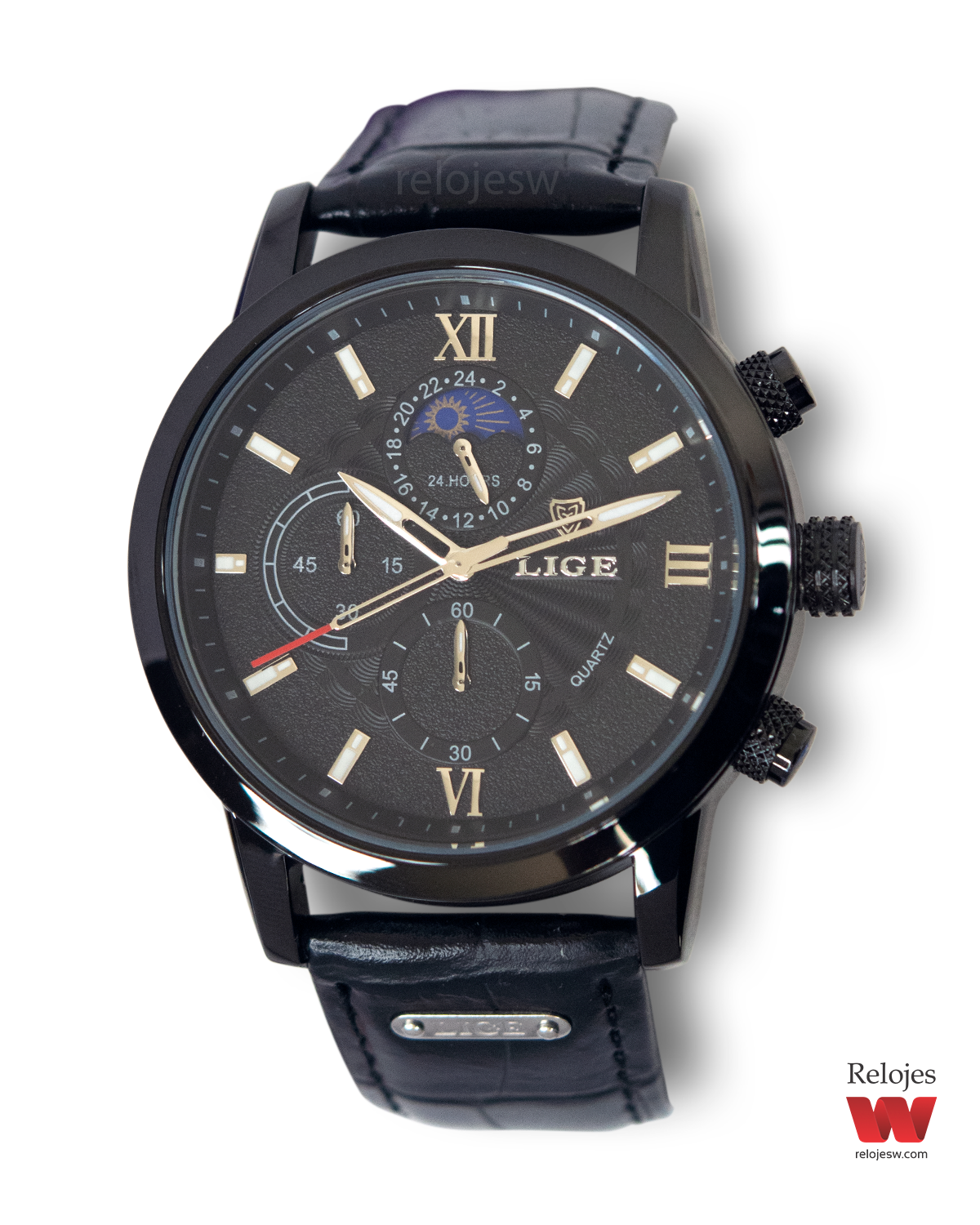 Reloj Lige Hombre LG8932 Negro