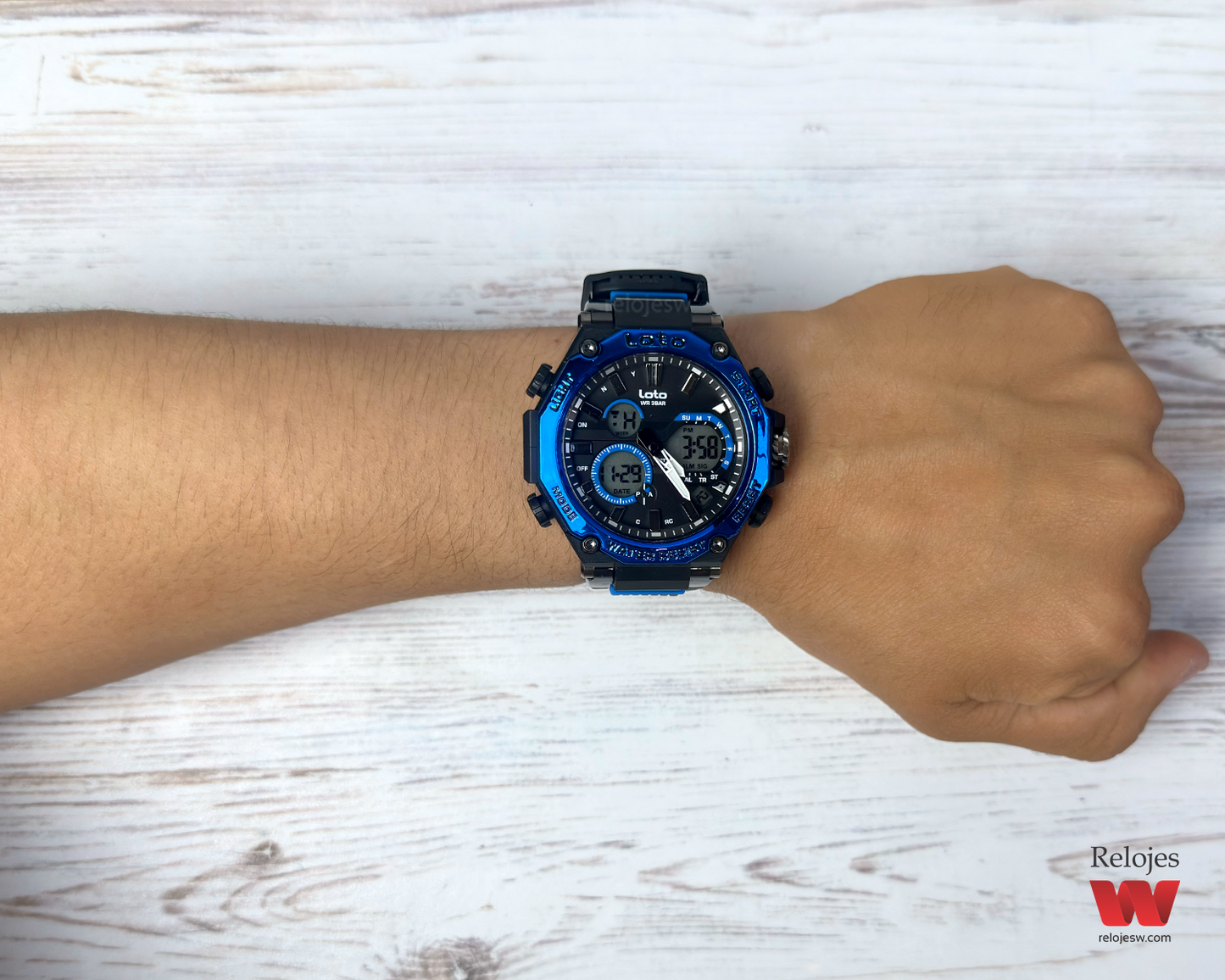 Reloj Loto Hombre Negro LT-2424-NEAZ