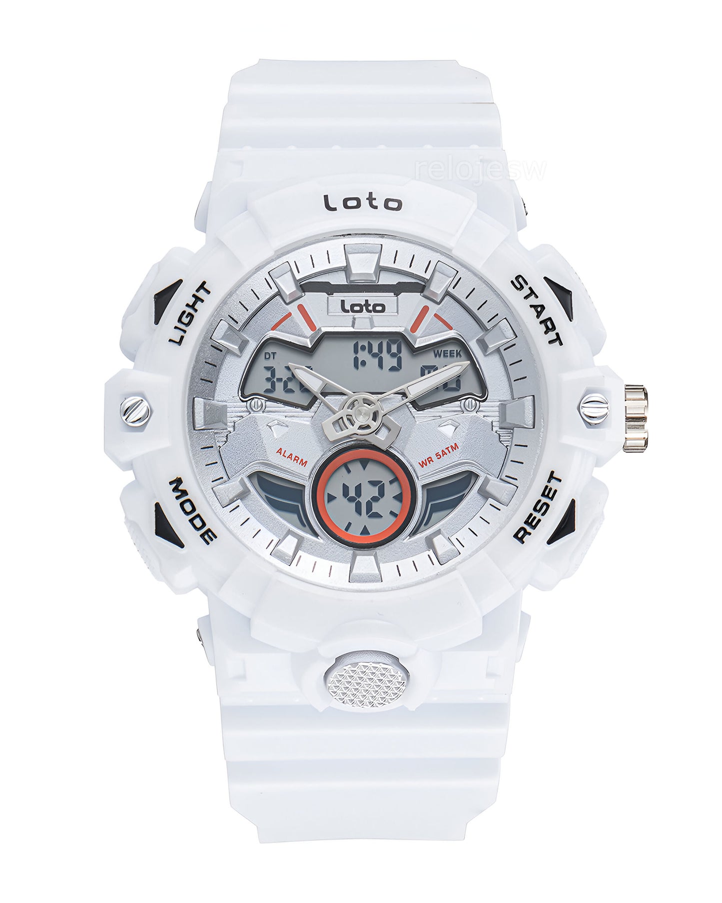 Reloj Loto Hombre Blanco LT-2503-BL