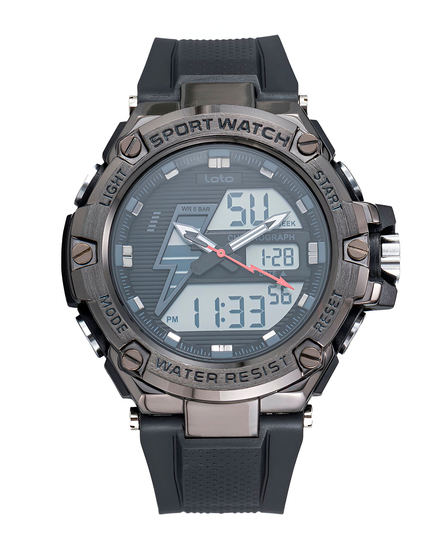 Reloj Loto Hombre Negro LT-2518-NENE
