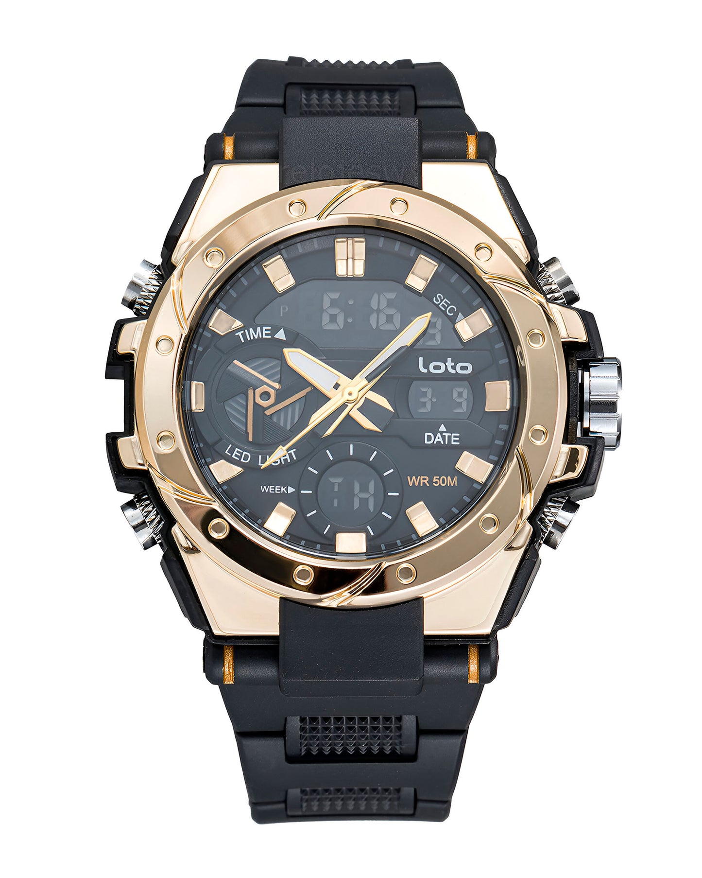 Reloj Loto Hombre Negro LT-2519-NEDO