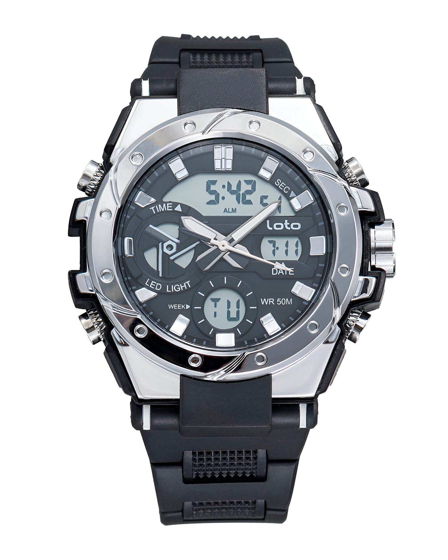 Reloj Loto Hombre Negro LT-2519-NEPL