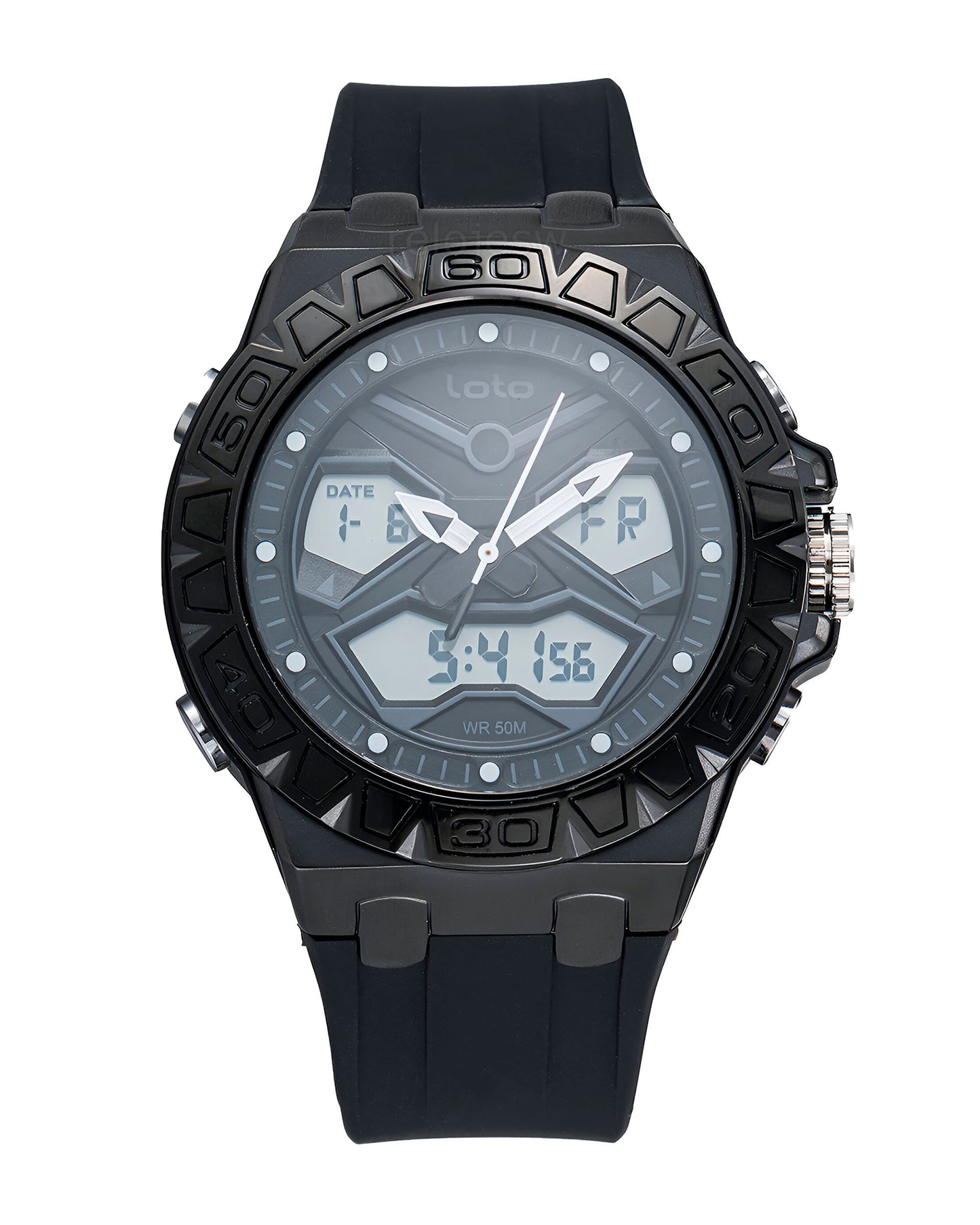 Reloj Loto Hombre Negro LT-2520-NENE