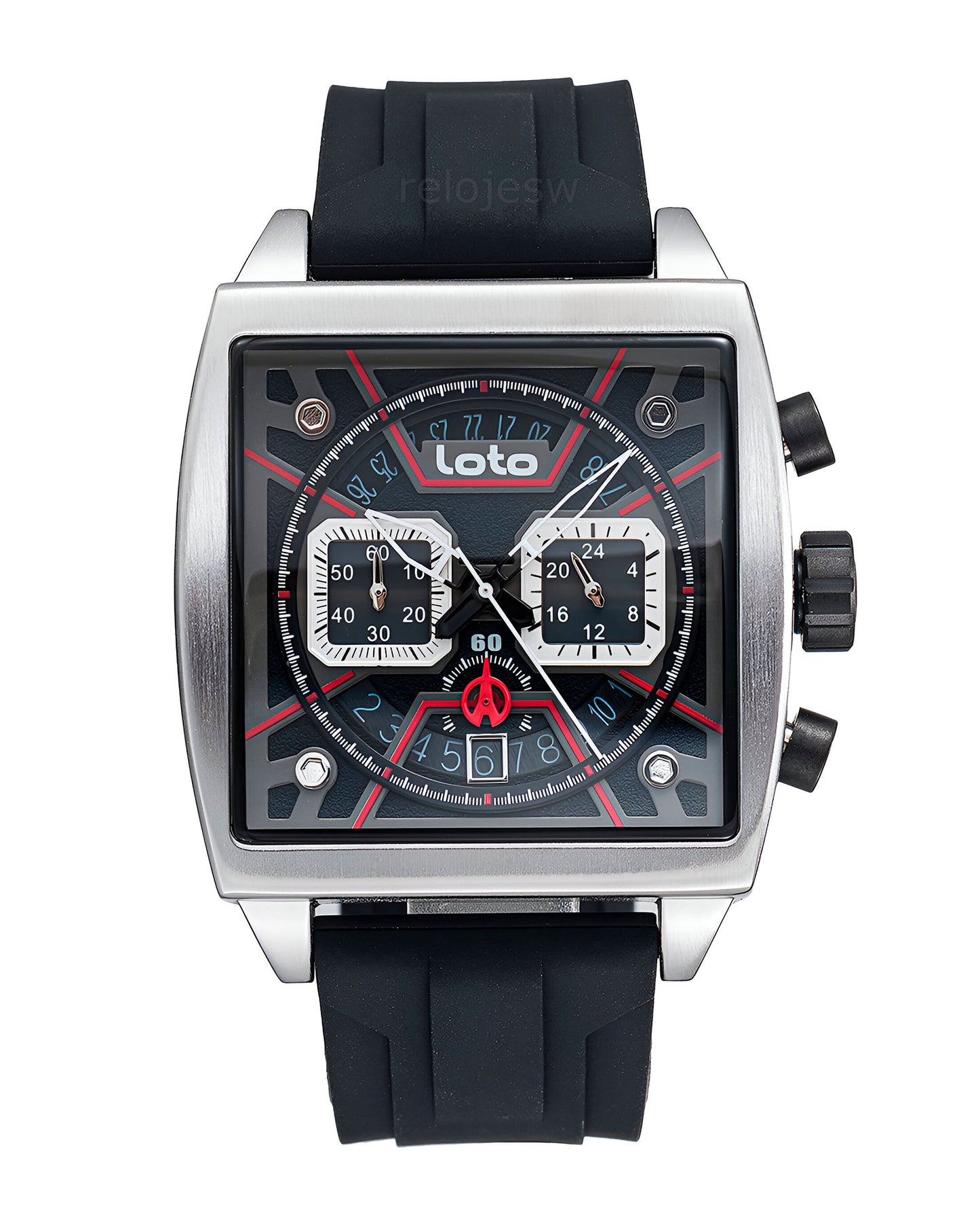 Reloj Loto Hombre Negro LT-2537-NEPL