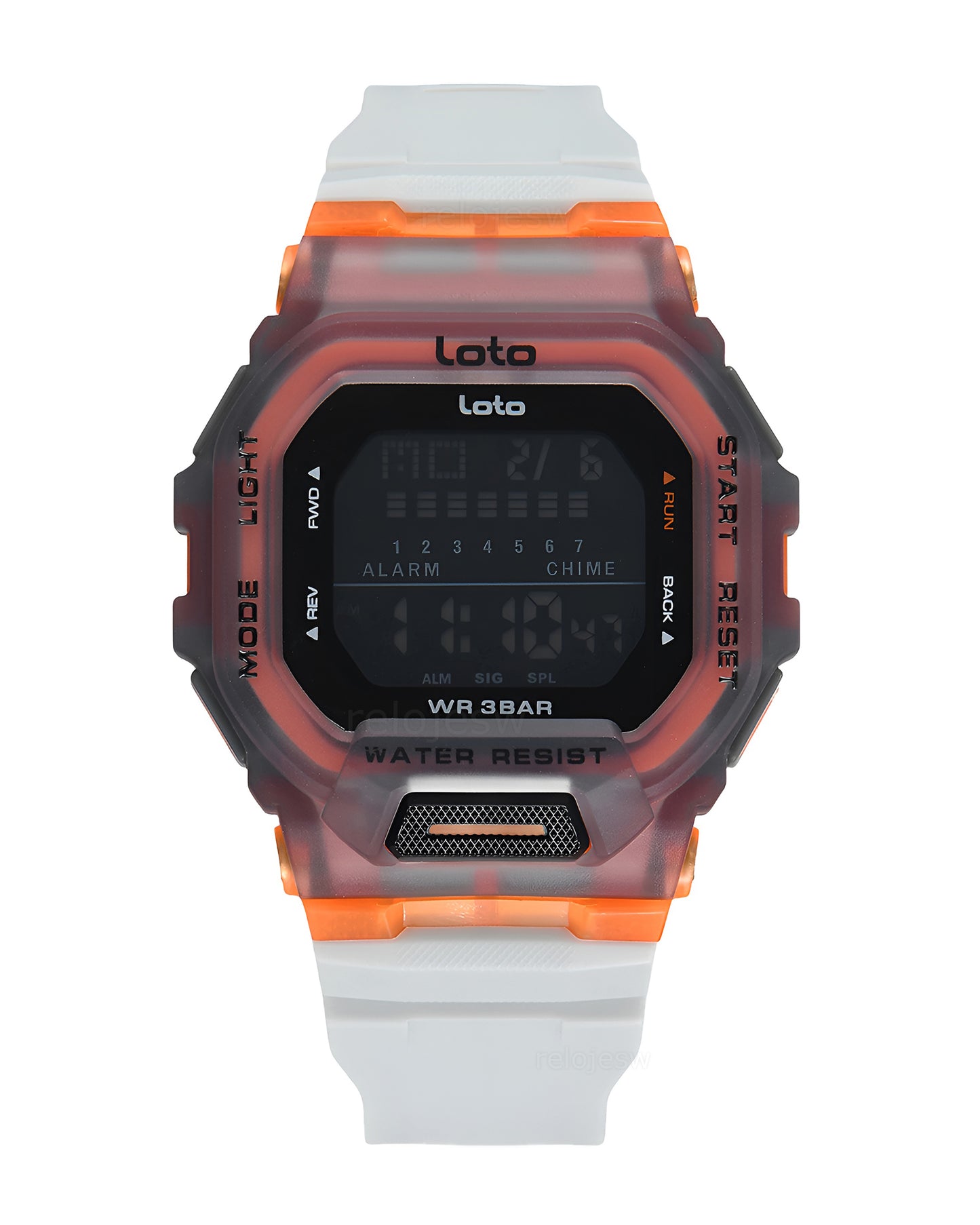 Reloj Loto Hombre Original Gris LT-2566-GRNA