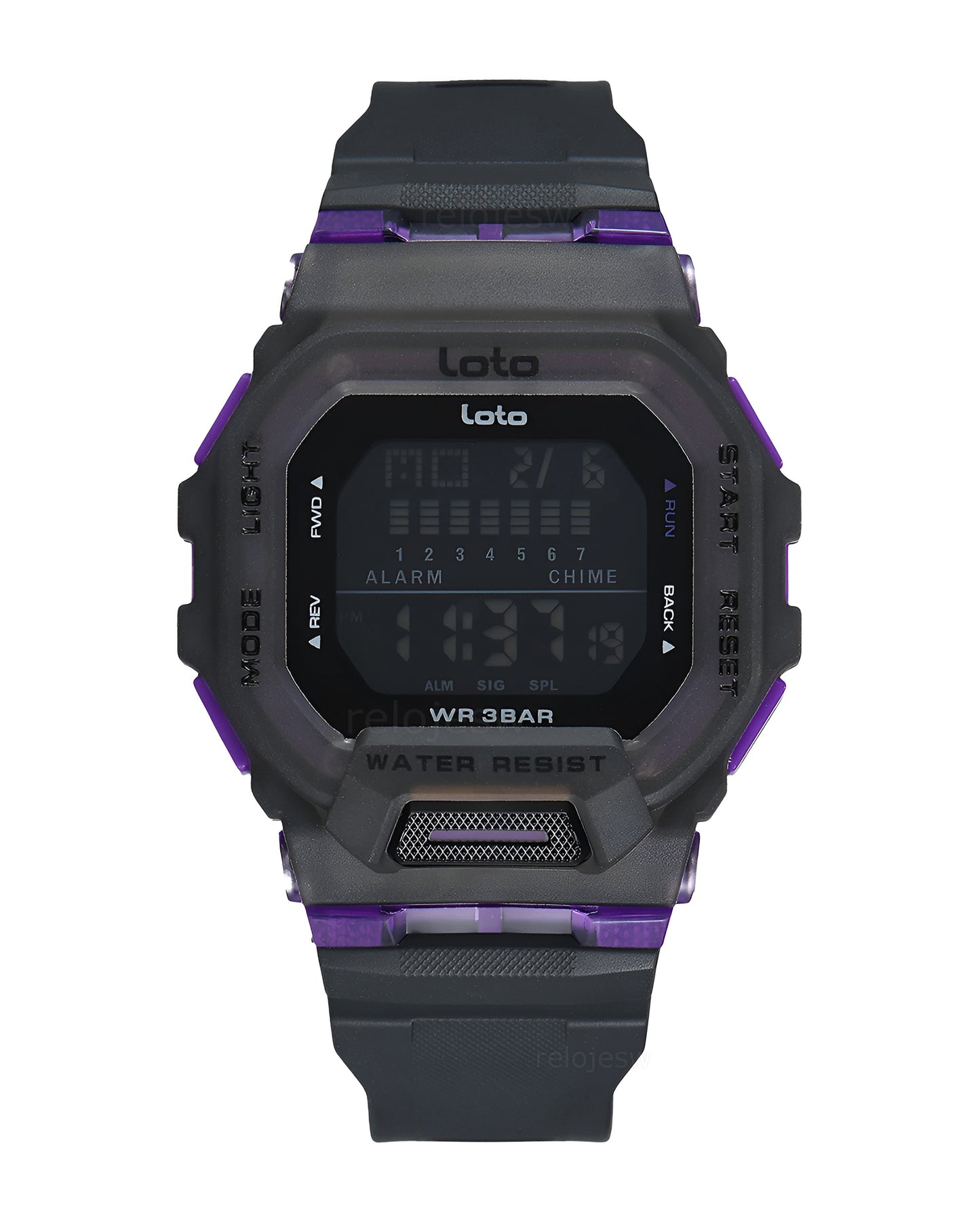 Reloj Loto Hombre Original Negro LT-2566-NEMO