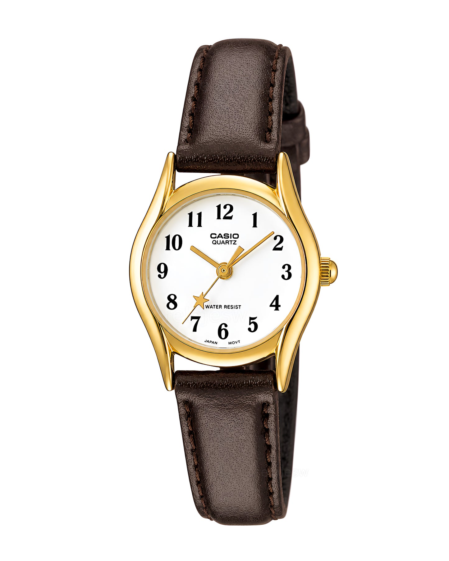 Reloj Casio Original Mujer Marrón LTP-1094Q-7B4R
