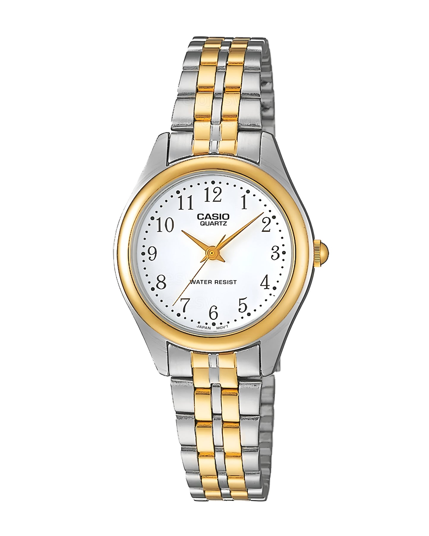 Reloj Casio Mujer Plateado y Dorado LTP-1129G-7BR
