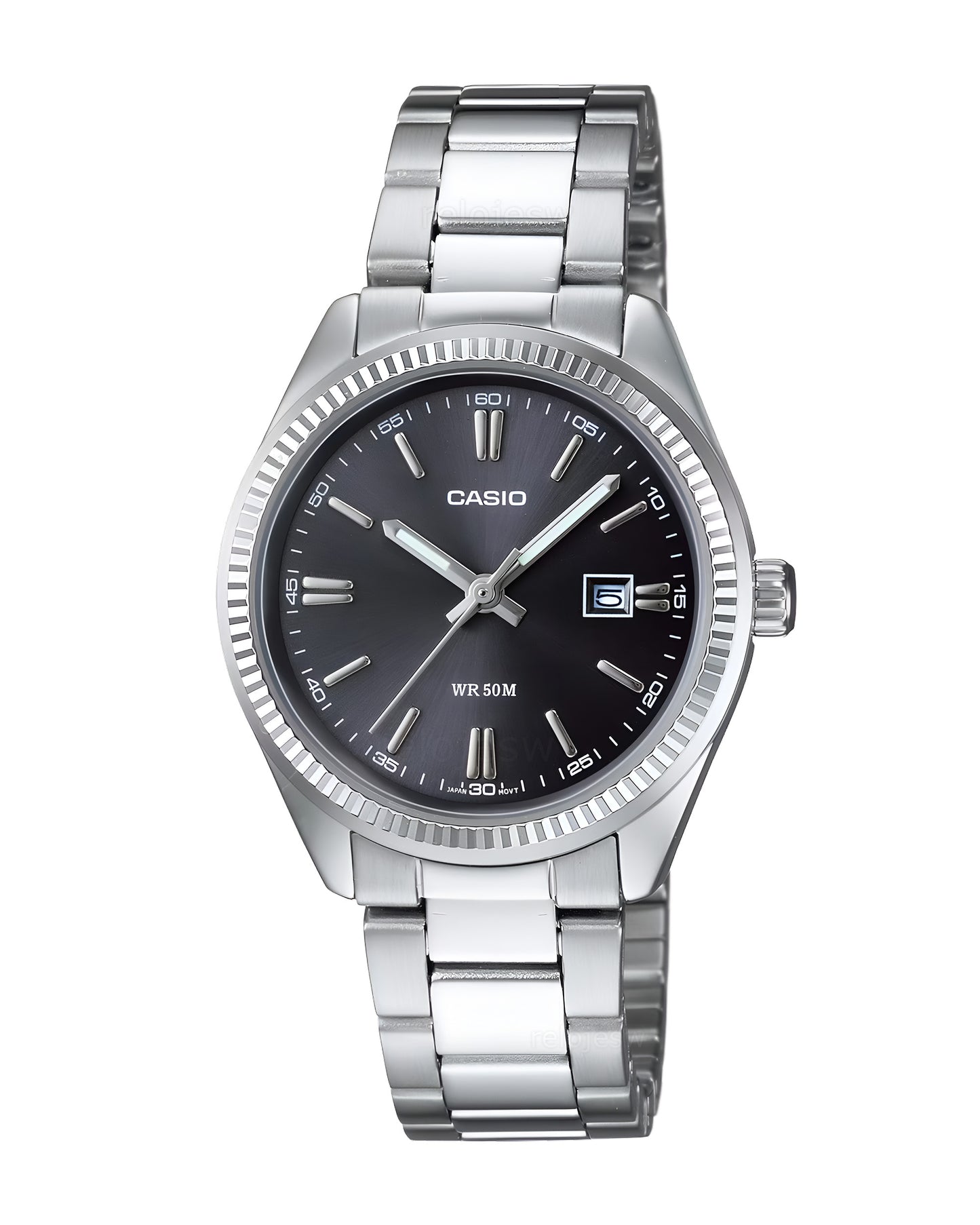 Reloj Casio Mujer Plateado LTP-1302D-1A1V