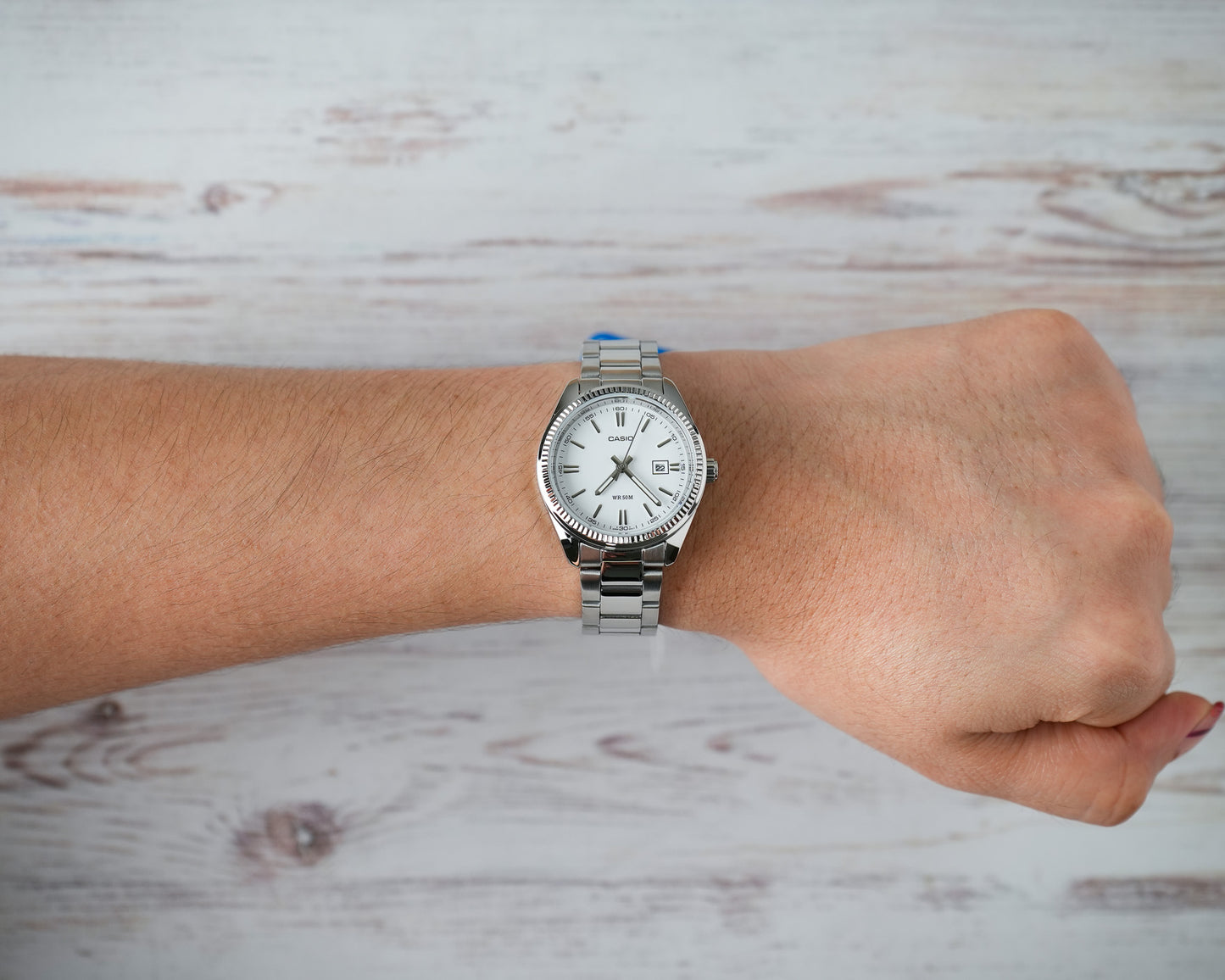 Reloj Casio Mujer Plateado LTP-1302D-7A1V
