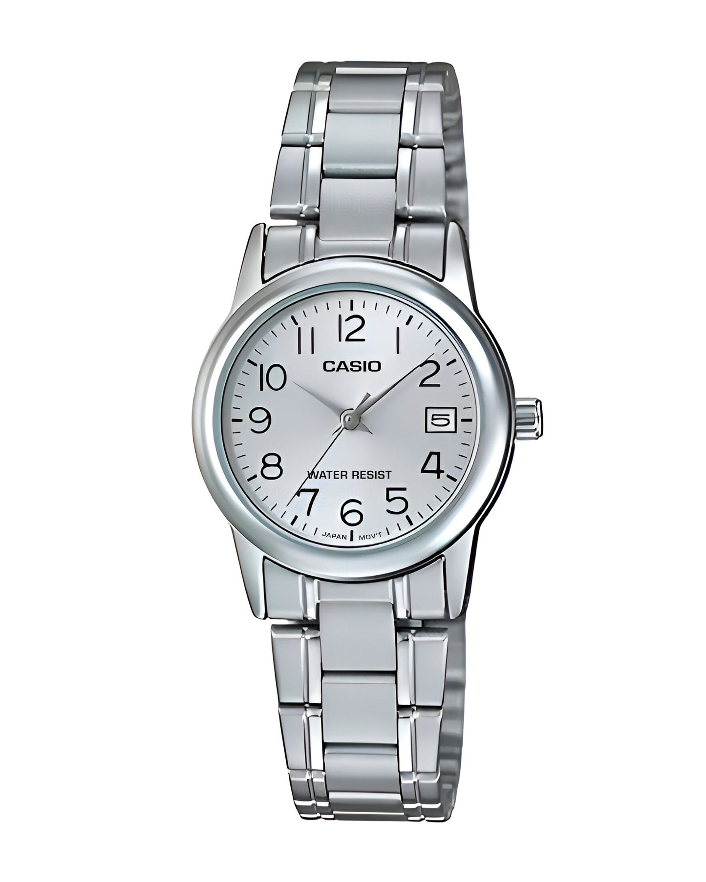 Reloj Casio Mujer Plateado LTP-V002D-7B