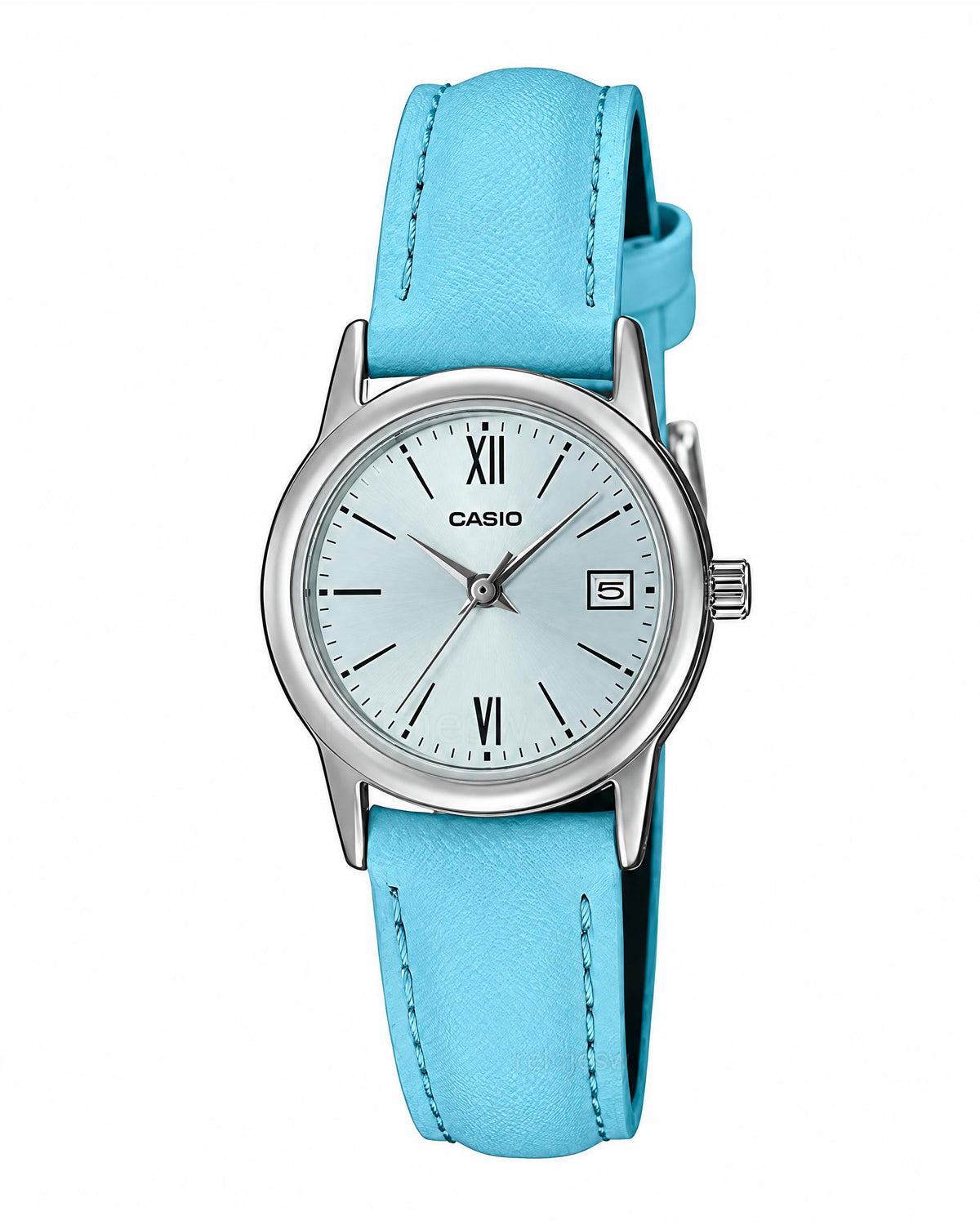 Reloj Casio Mujer Original Azul LTP-V002L-2B3