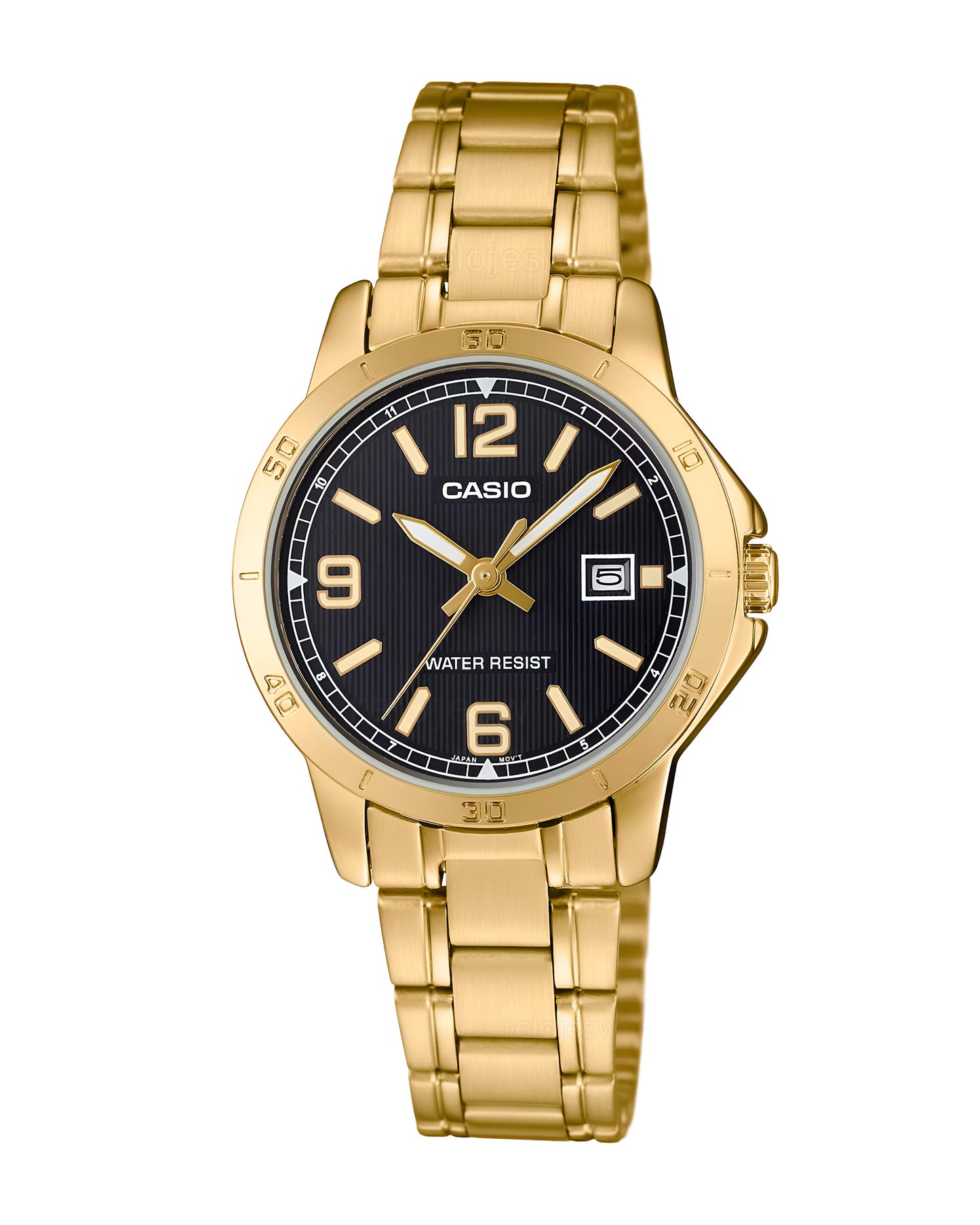 Reloj Casio Mujer Dorado LTP-V004G-1B