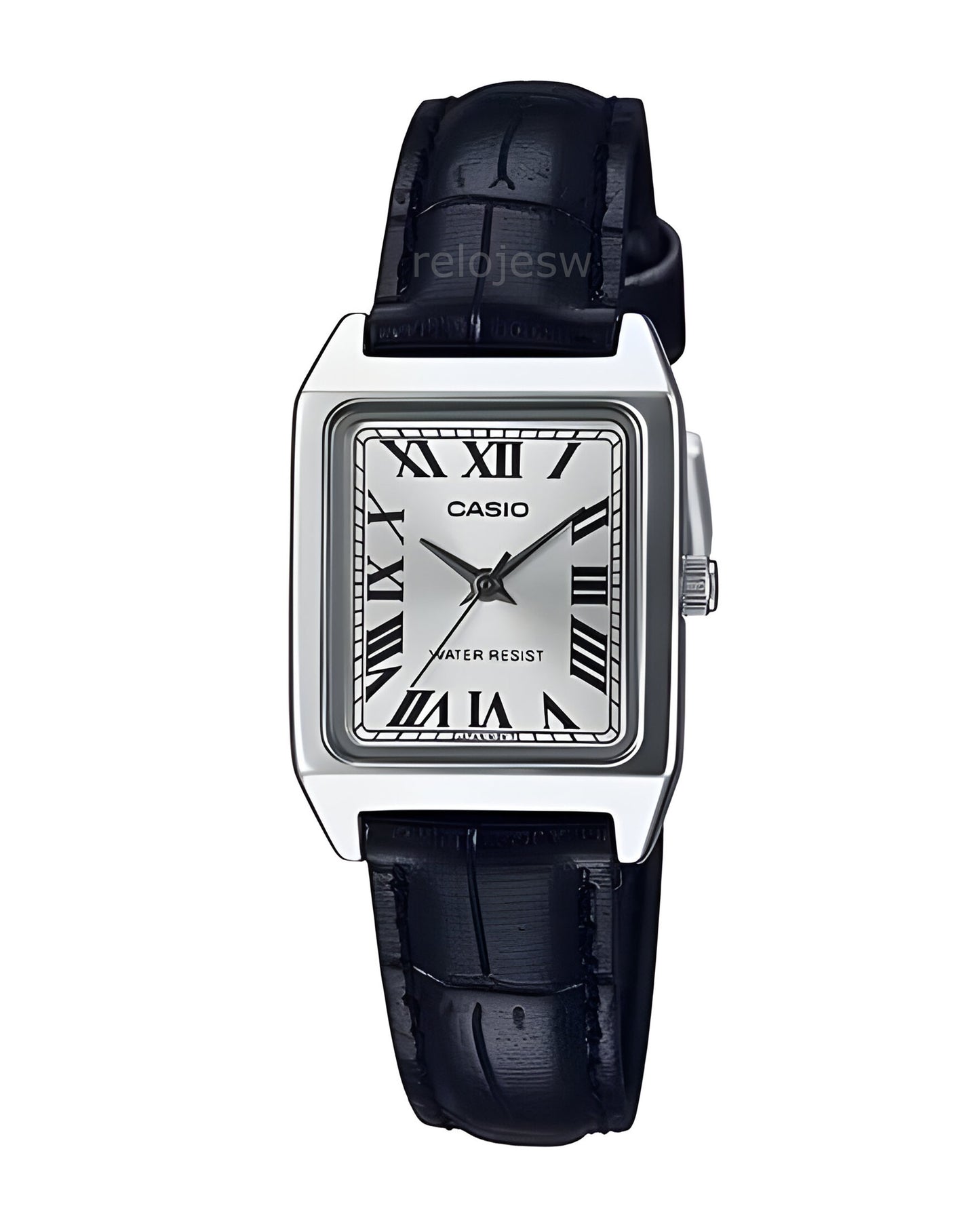 Reloj Casio Mujer Negro Plateado LTP-V007L-7B1