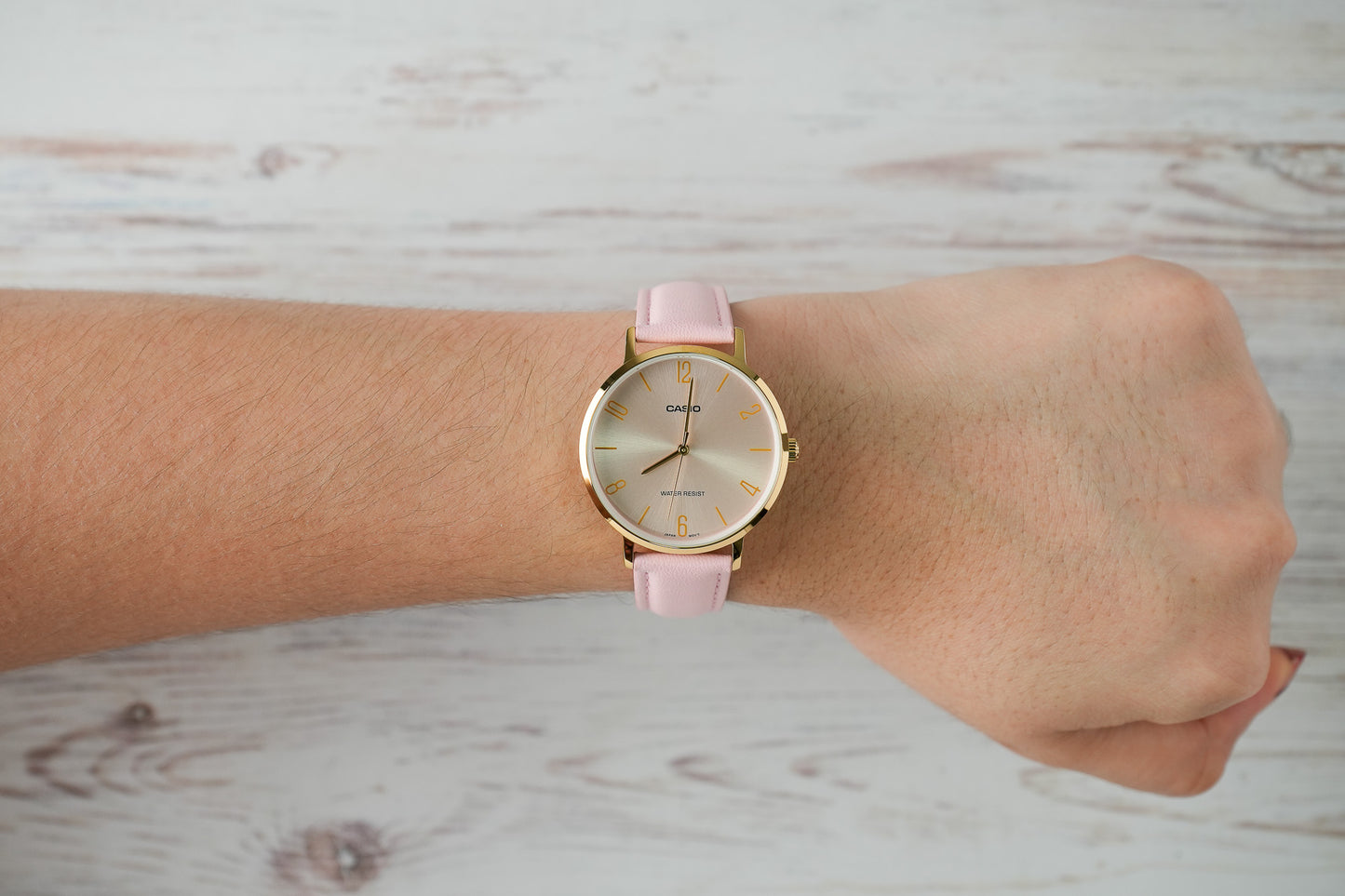 Reloj Casio Mujer Original Rosado LTP-VT01GL-4B