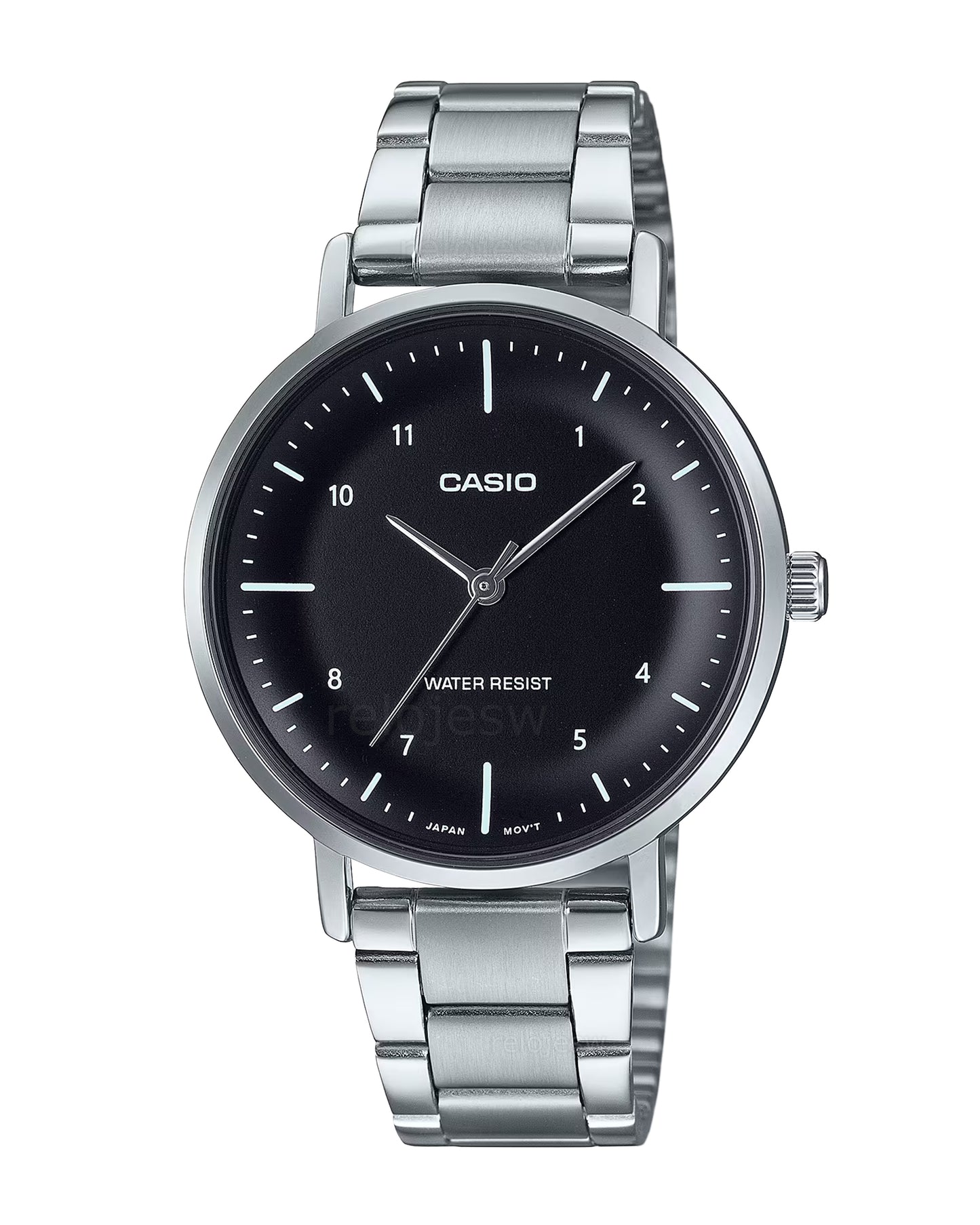 Reloj Casio Mujer Original Plateado LTP-VT03D-1B