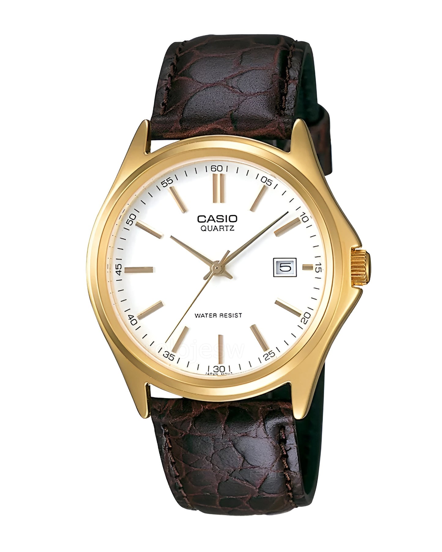 Reloj Casio Hombre Original Marrón MTP-1183Q-7A