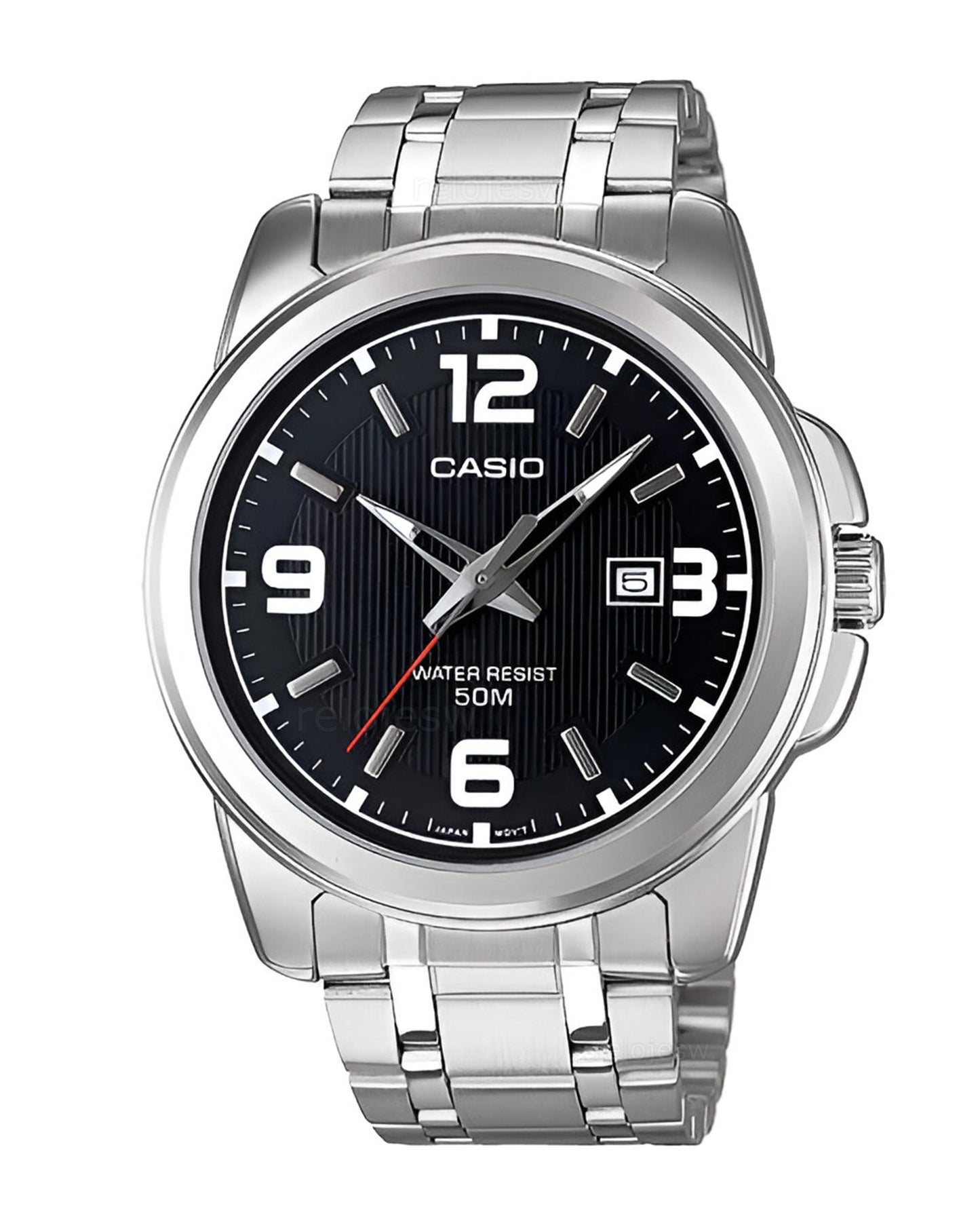 Reloj Casio Hombre Plateado MTP-1314D-1AV