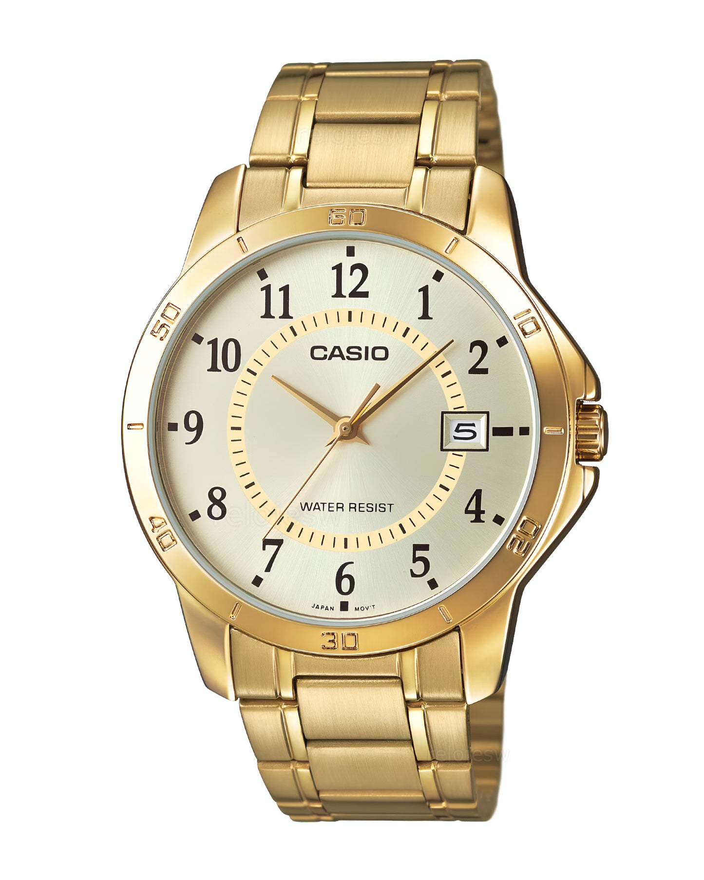 Reloj Casio Hombre Dorado MTP-V004G-9B