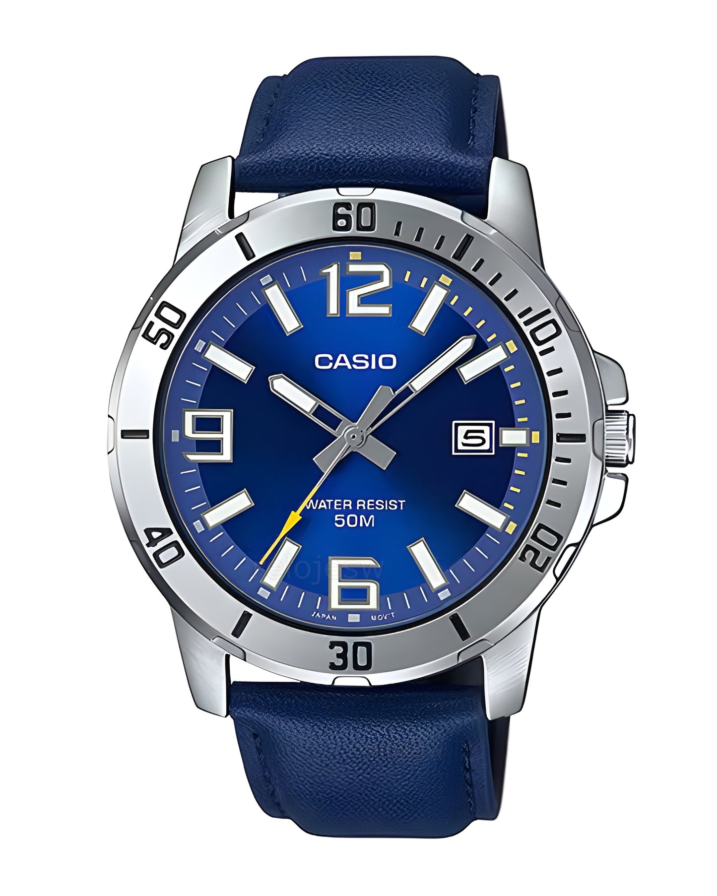 Reloj Casio Hombre Original Azul MTP-VD01L-2BV