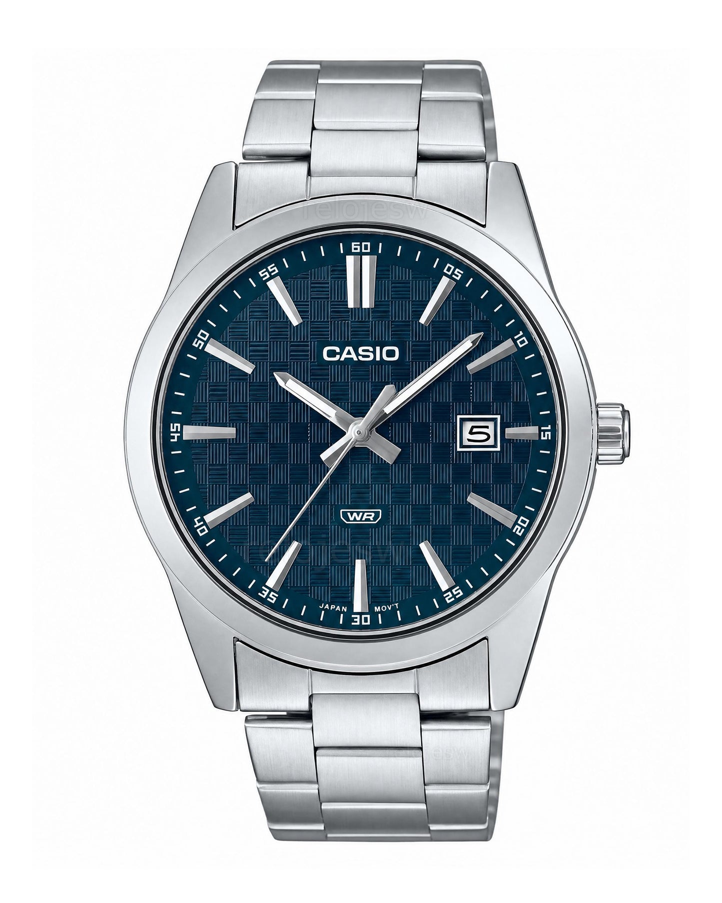 Reloj Casio Hombre Original Plateado MTP-VD03D-2A2