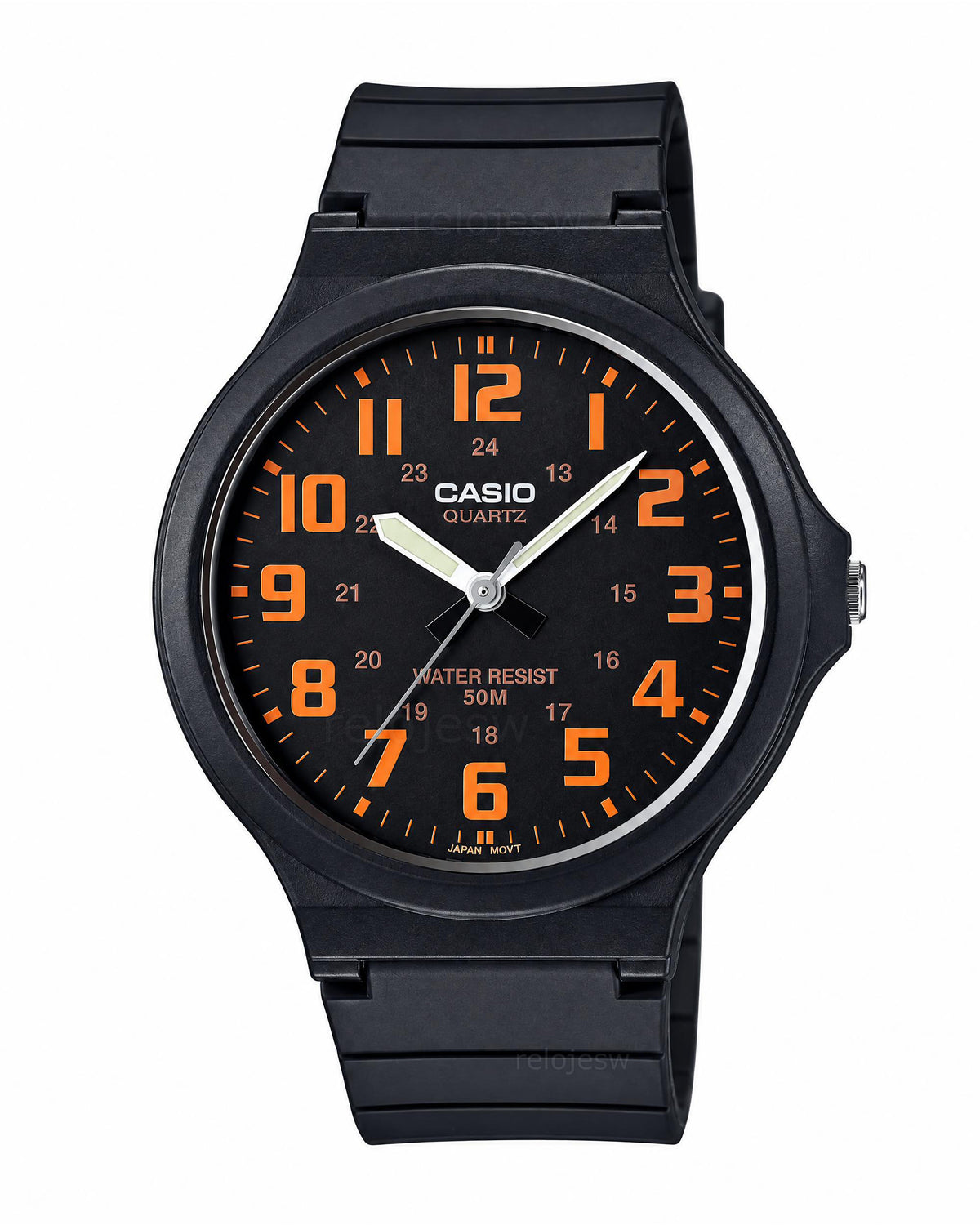 Reloj Casio Hombre Original Negro MW-240-4BV