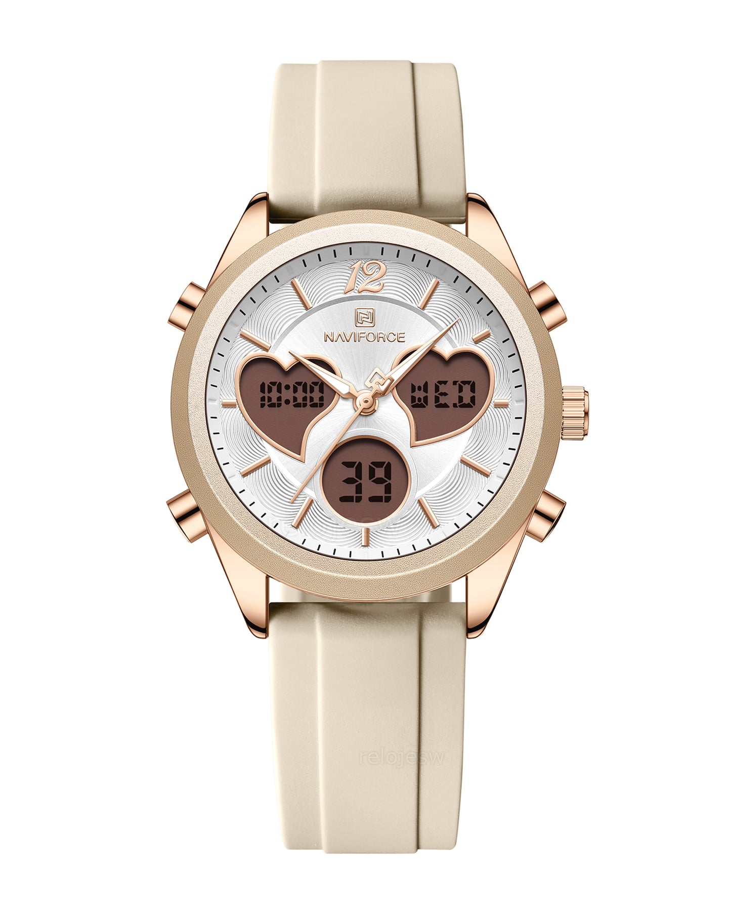 Reloj Naviforce Mujer Beige NF5045T-BG