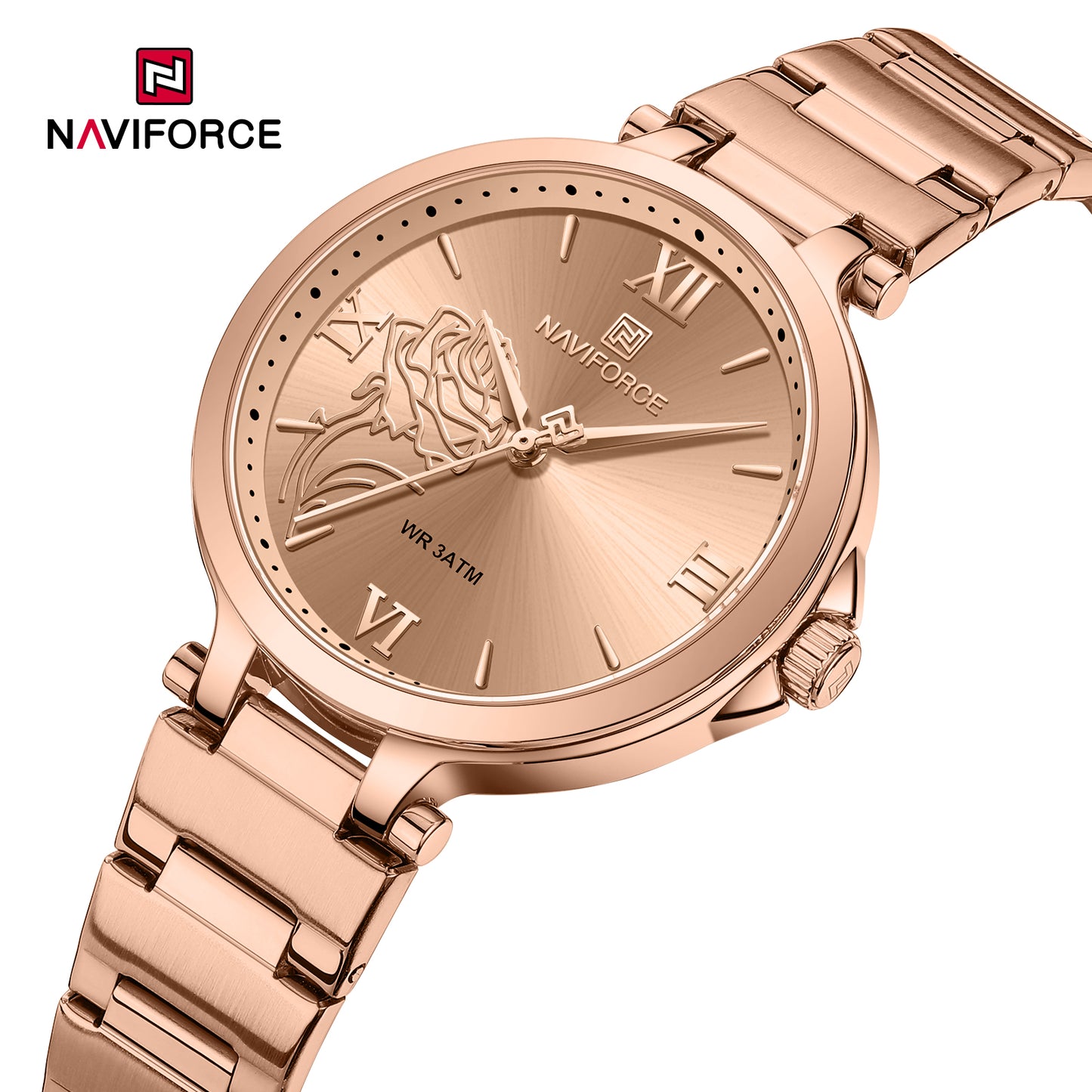 Reloj Naviforce Mujer Oro Rosa NF5060-OROR