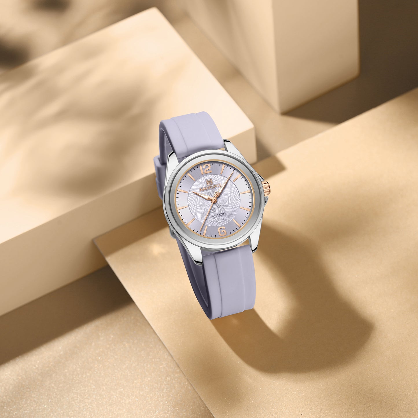 Reloj Naviforce Mujer Original Morado NF5068-LIPL