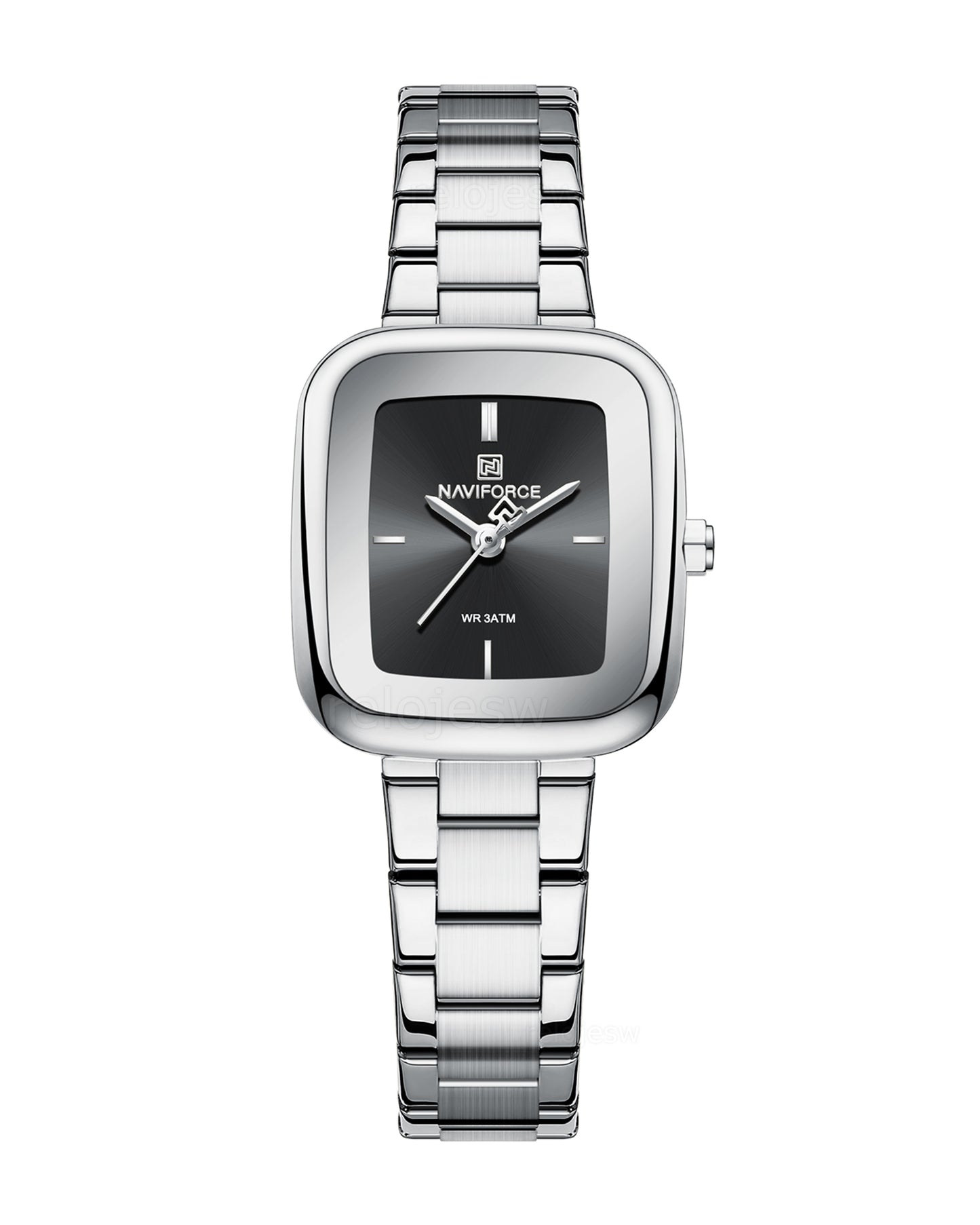 Reloj Naviforce Mujer Original Plateado NF5075-PLNE