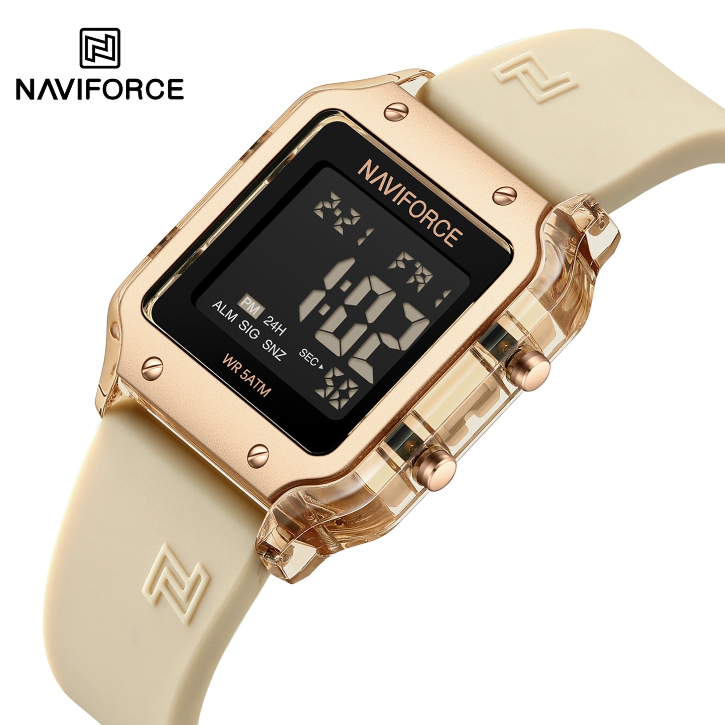 Reloj Naviforce Mujer Beige NF6105-BG