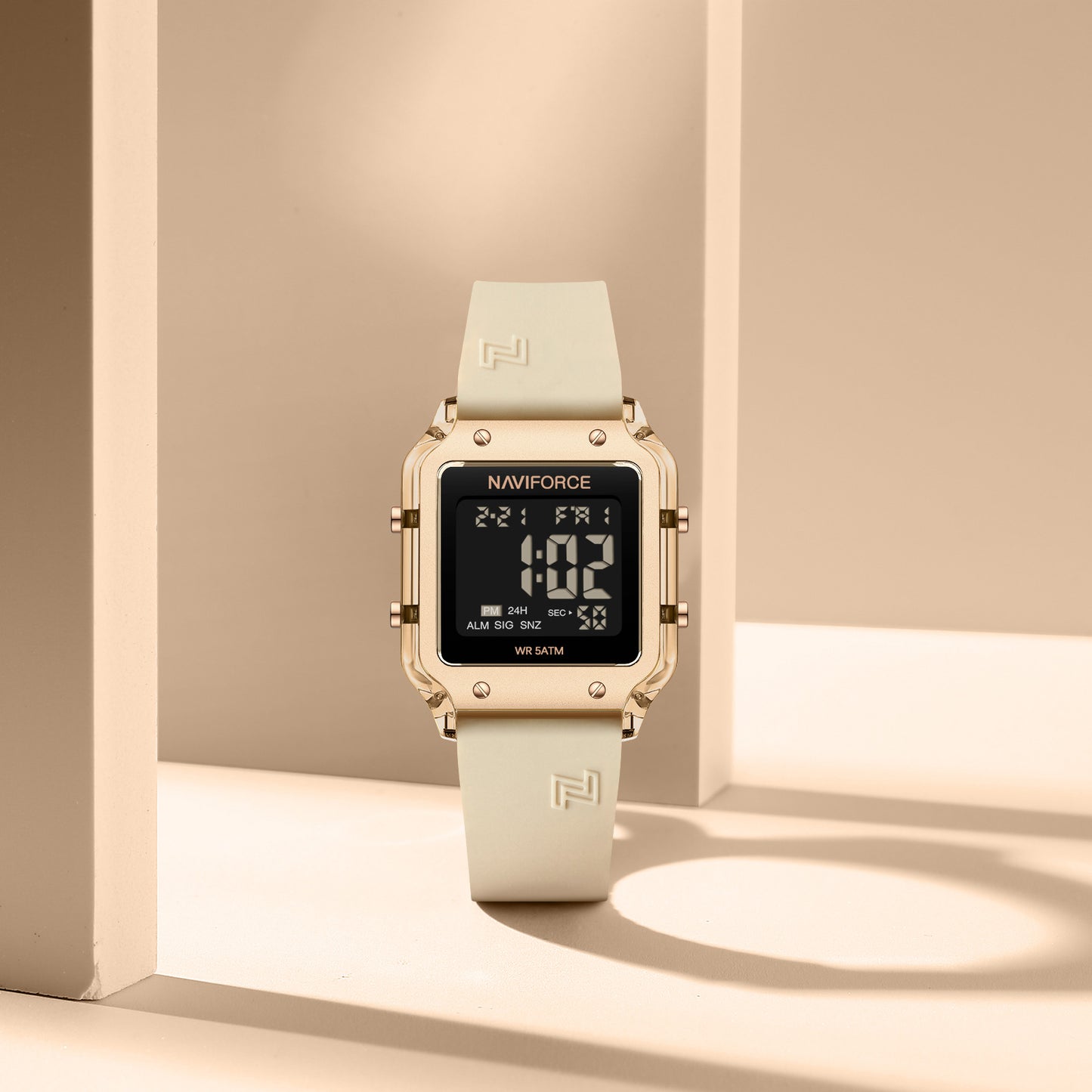 Reloj Naviforce Mujer Beige NF6105-BG