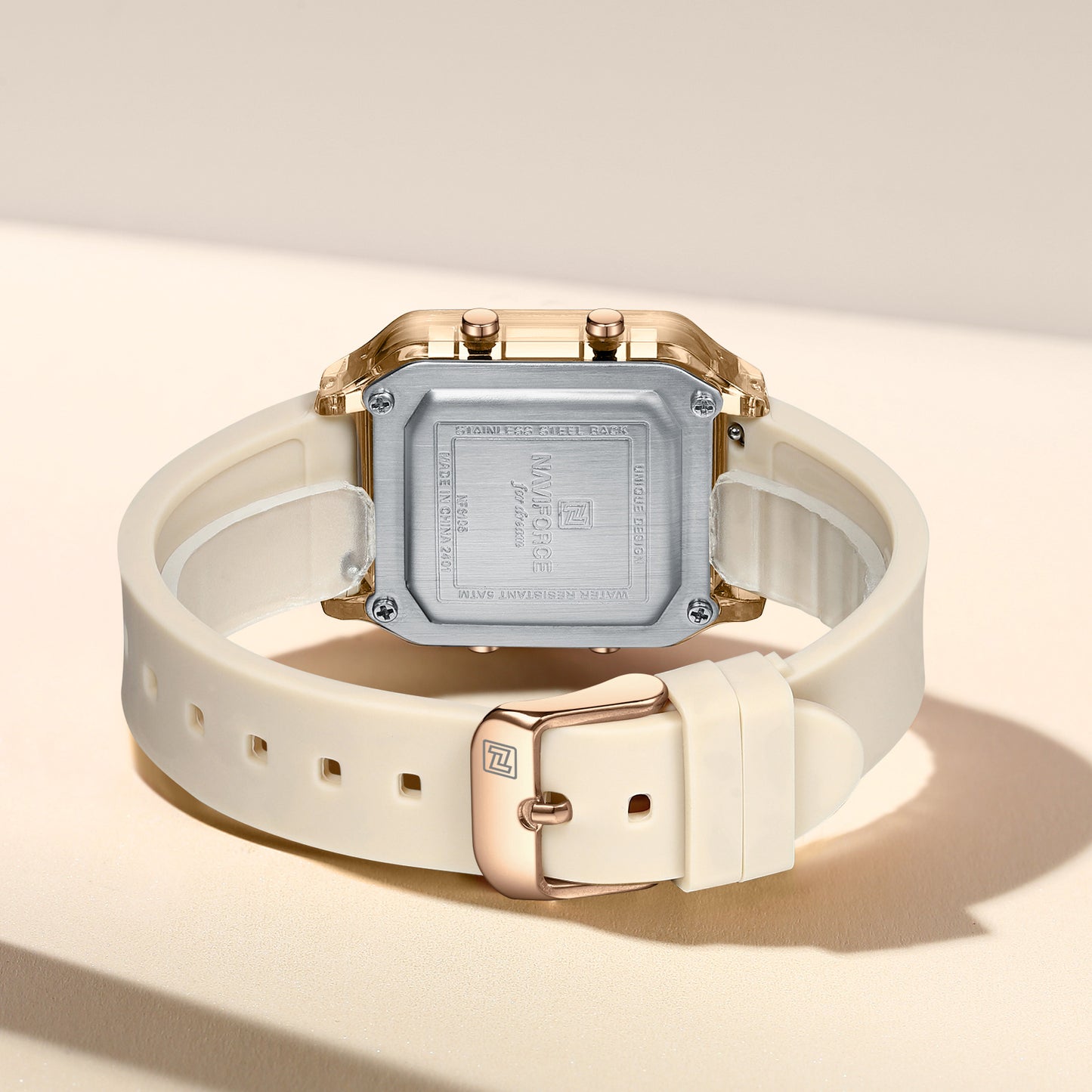 Reloj Naviforce Mujer Beige NF6105-BG