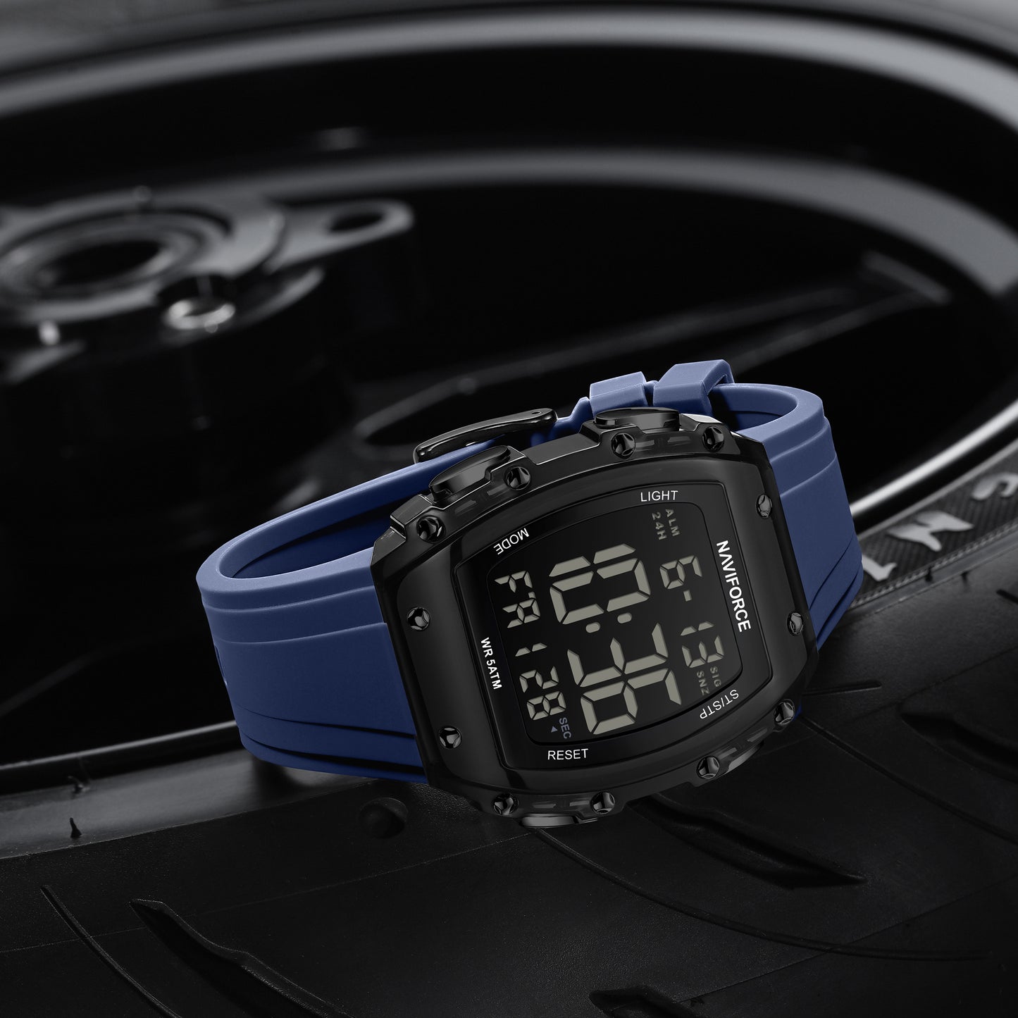 Reloj Naviforce Hombre Original Azul NF6107-AZNE