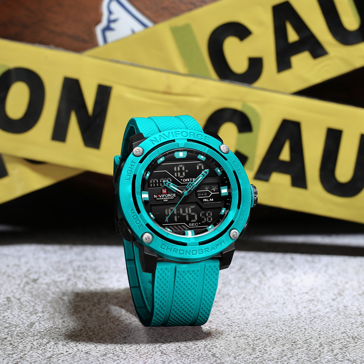 Reloj Naviforce Hombre Silicona NF7114-AG